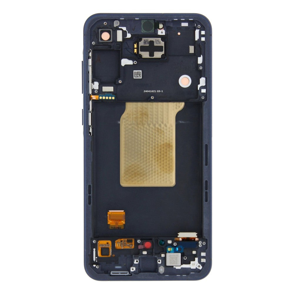 Samsung Galaxy A55 A556B Ecrã e Digitalizador com Chassi Azul Marinho Pré-Montado