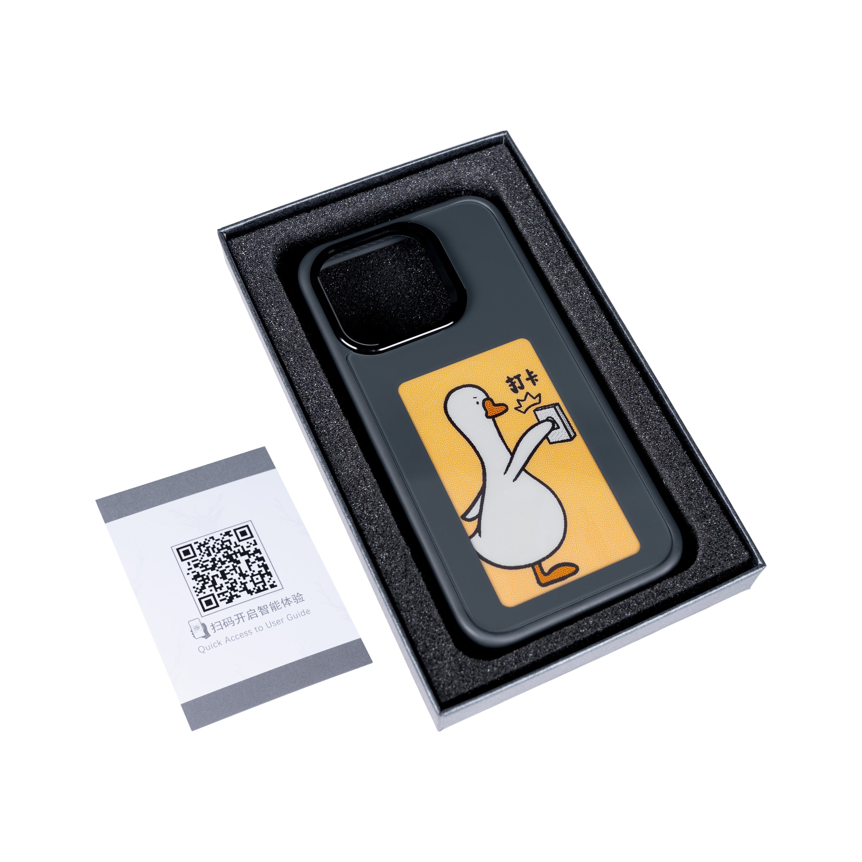 Smart Ink Phone Case For Apple iPhone 14 Pro Black