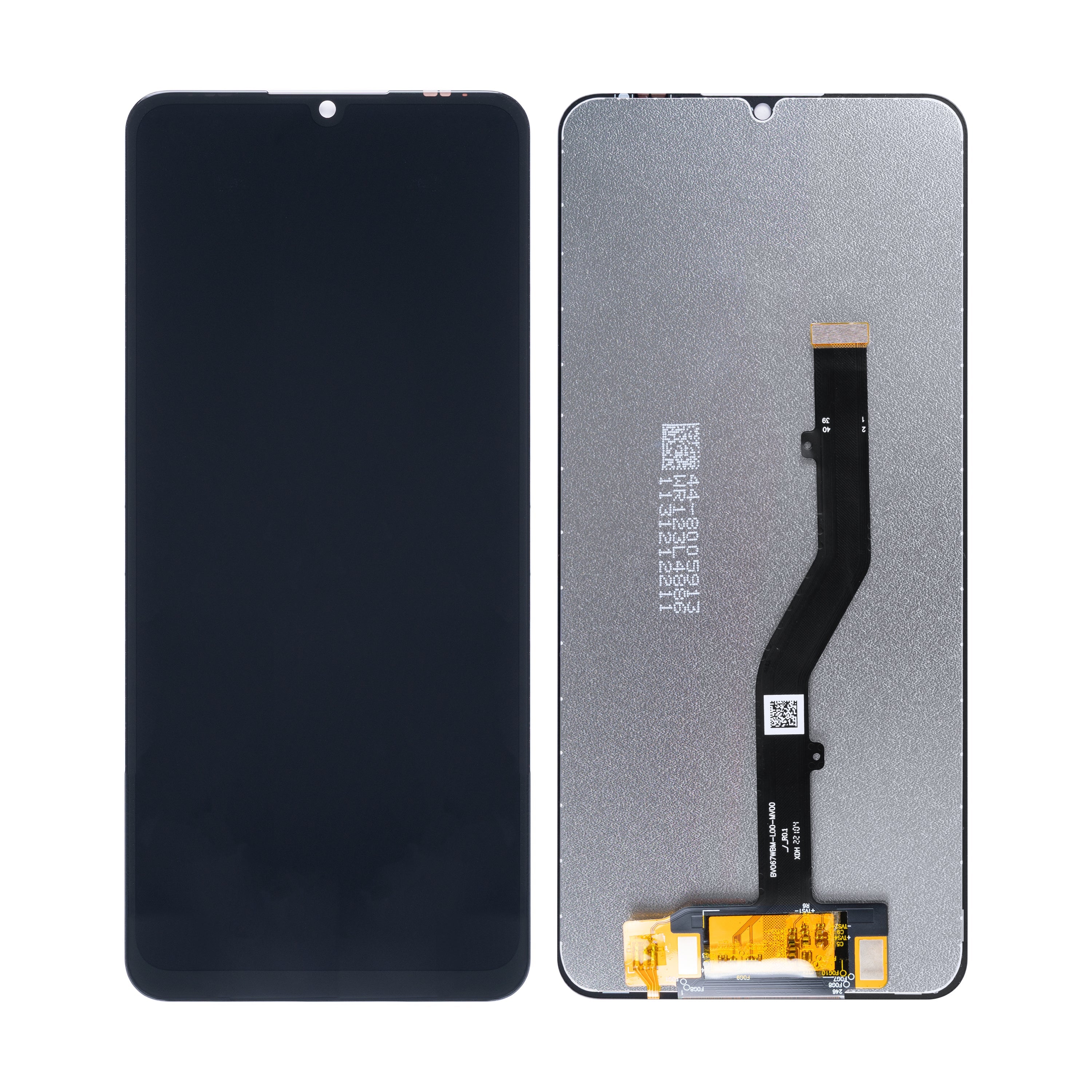 شاشة وديجتايزر ZTE Blade A72 4G بدون إطار أسود (جودة تصنيع أصلية - OEM)