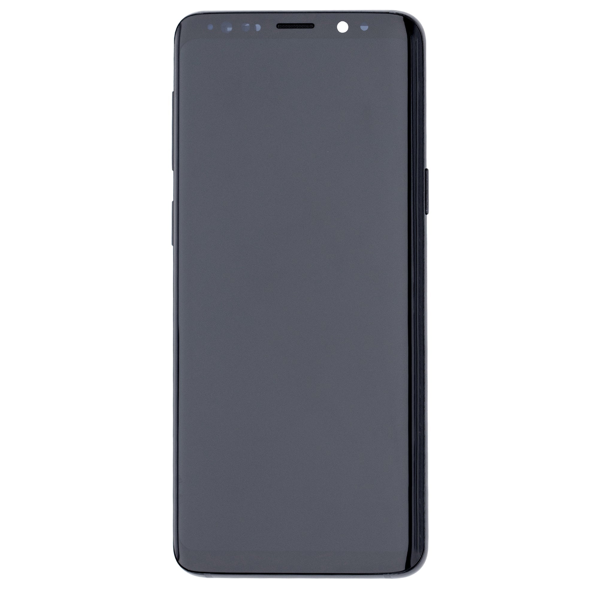 Ecrã e Digitalizador com Armação para Samsung Galaxy S9 G960F Preto-Meia-Noite Recondicionado