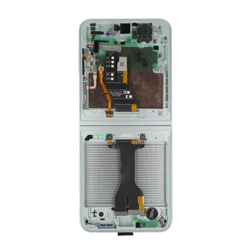 شاشة Samsung Galaxy Z Flip6 F741B الرئيسية ومحول رقمي مع إطار - خدمة تعبئة "مينت"