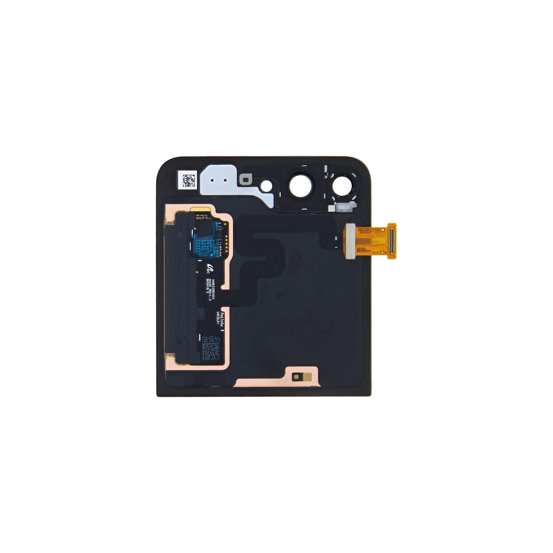 Samsung Galaxy Z Flip6 F741B شاشة عرض فرعية ومحول رقمي (ديجيتالايزر) بلون فضي الظل - حزمة خدمة
