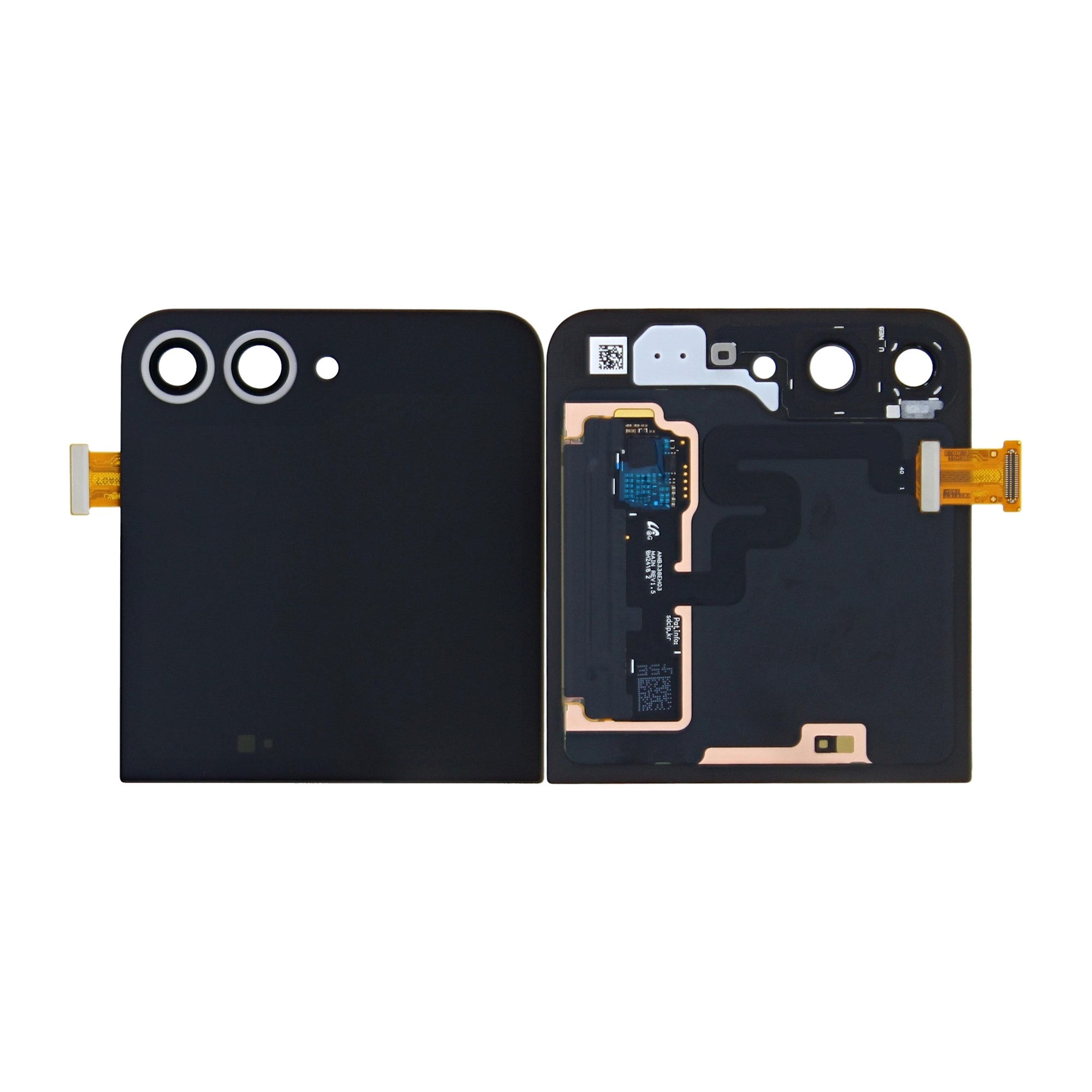 Samsung Galaxy Z Flip6 F741B Ecrã e Digitalizador Prata Sombra (Sub Display) Service Pack