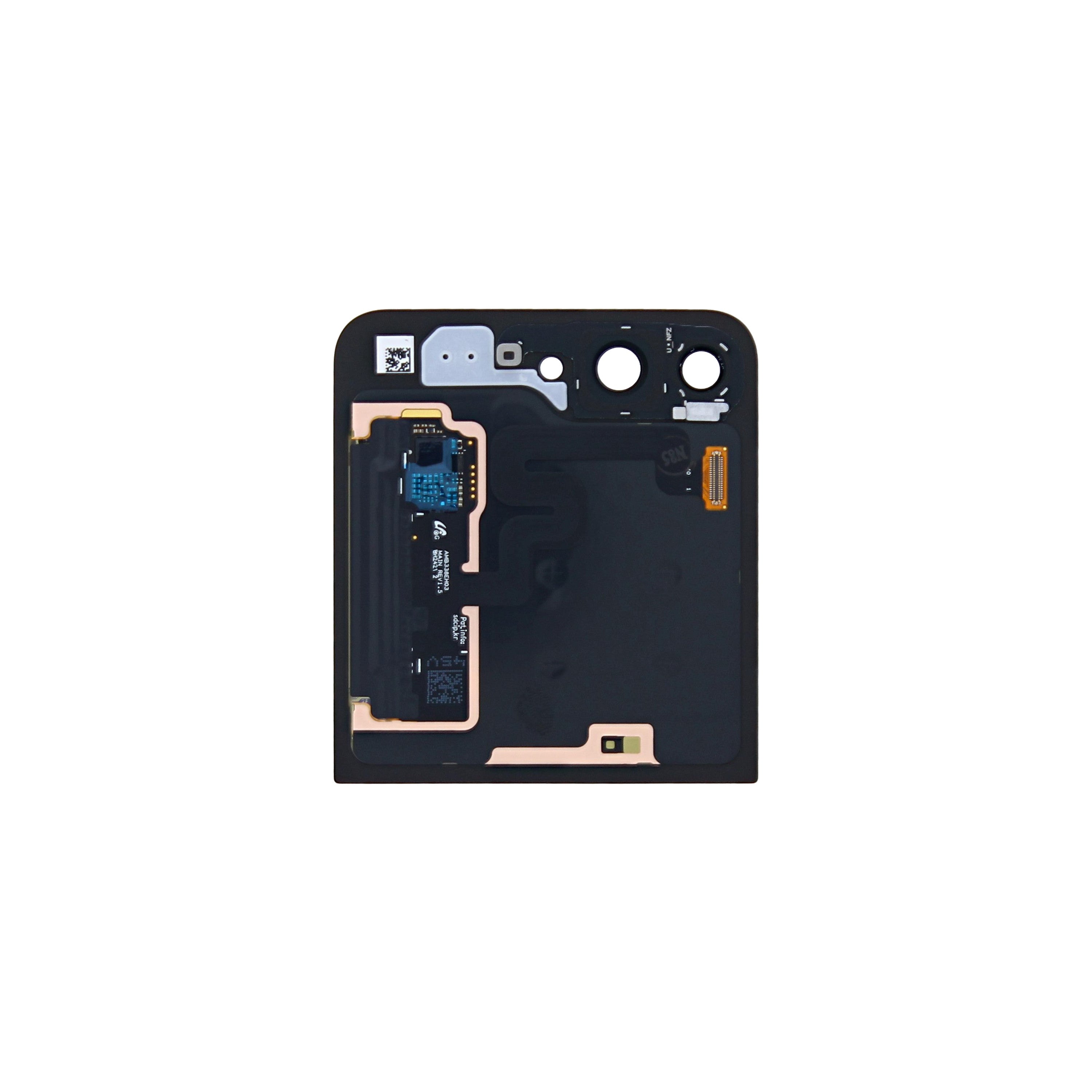 شاشة فرعية وديجتايزر لهاتف Samsung Galaxy Z Flip6 F741B - أسود - حزمة خدمة