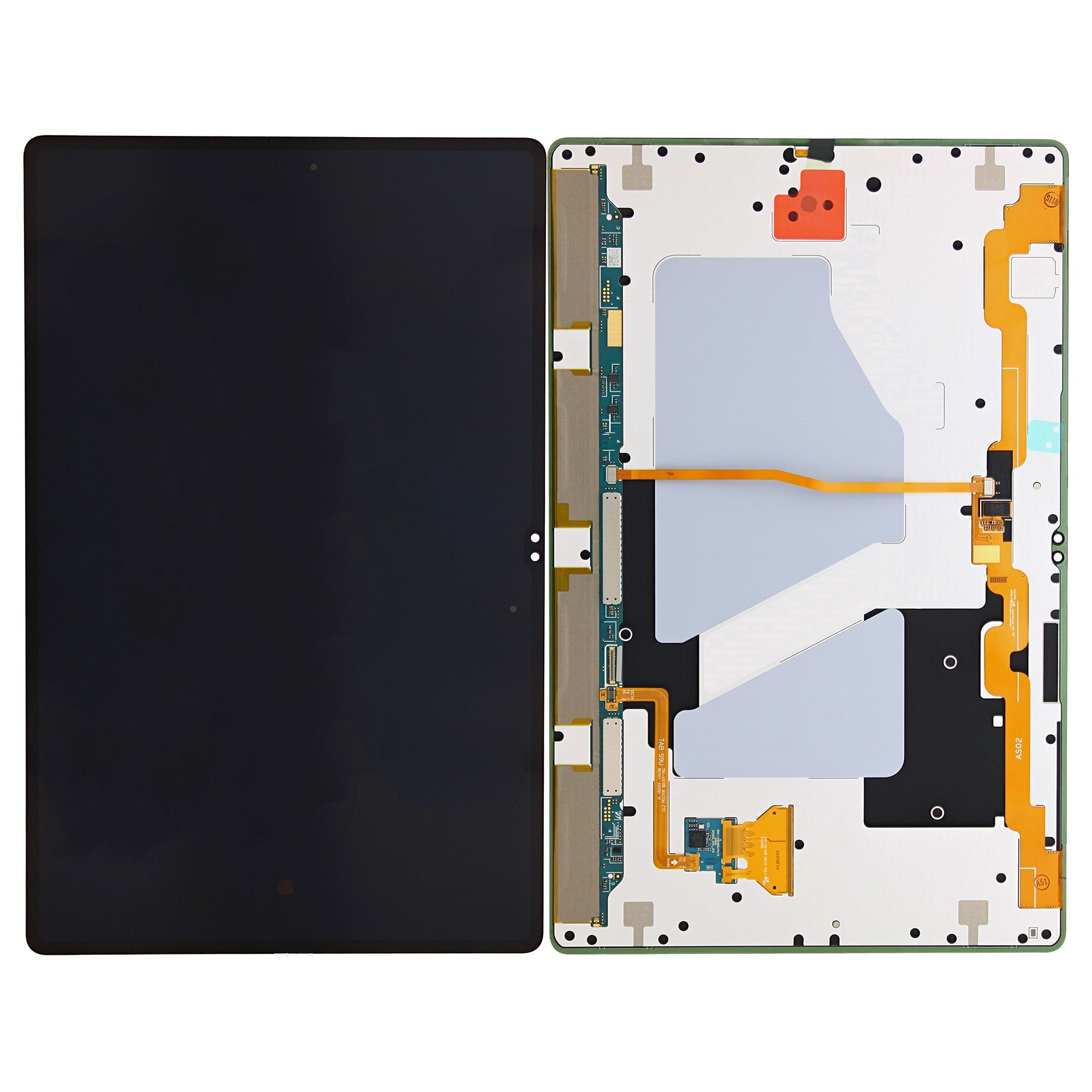 Samsung Galaxy Tab S9 Ultra X910. X916 Ecrã e Digitalizador Sem Estrutura Preto Service Pack