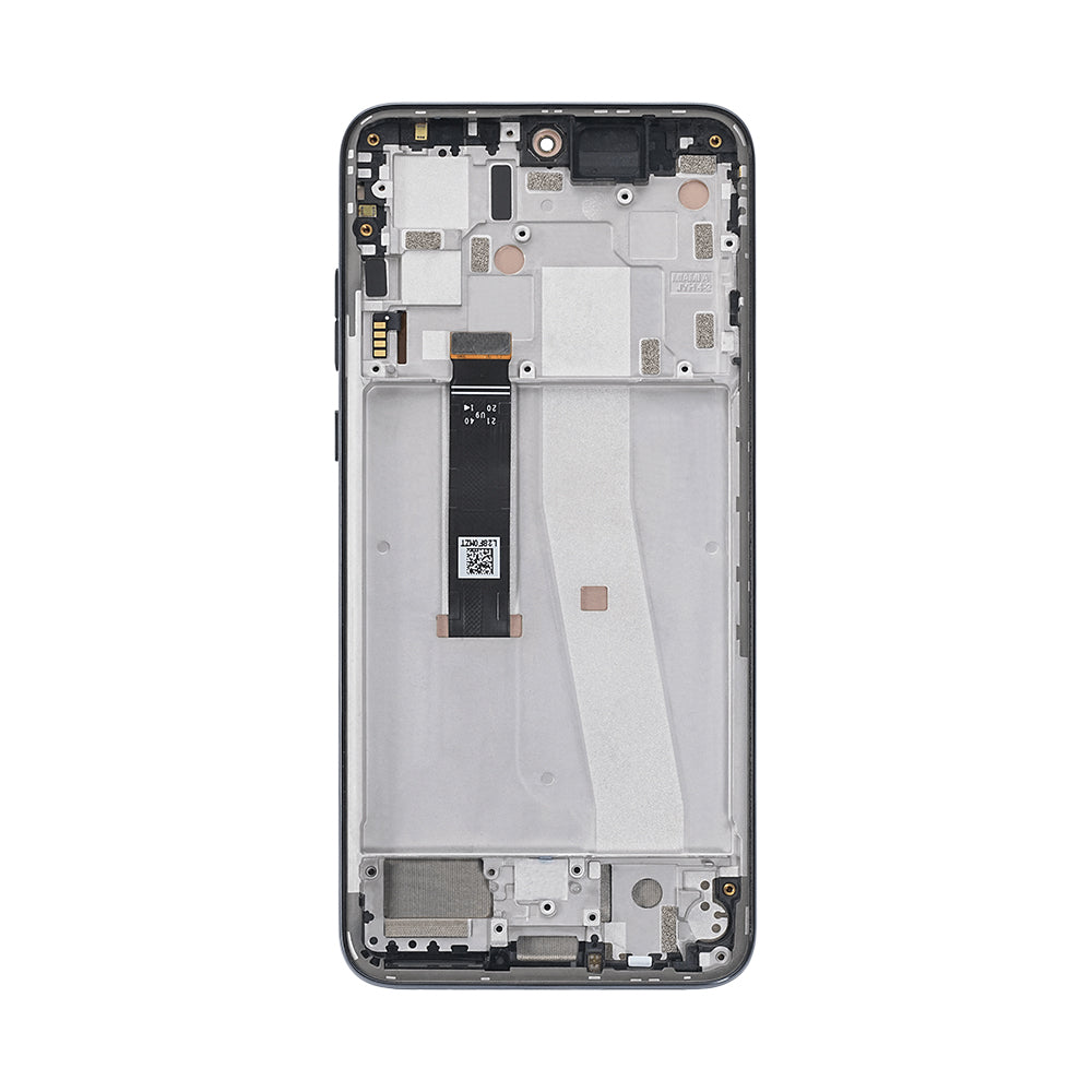 Motorola Edge 30 Neo Display And Digitizer With Frame Black Onyx OEM
