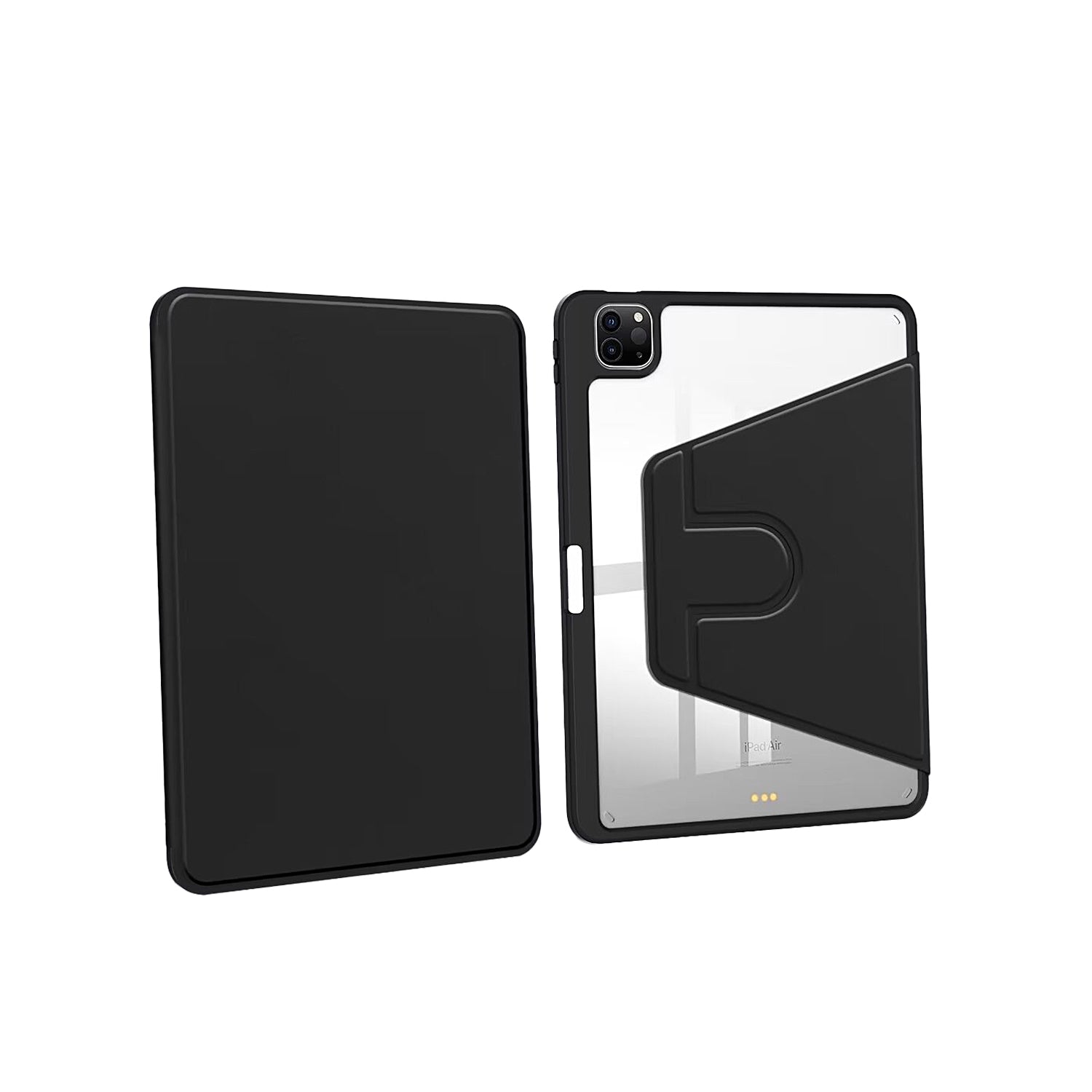 Capa Protetora de Couro PU para Apple iPad Pro 13 polegadas (2024) Preto