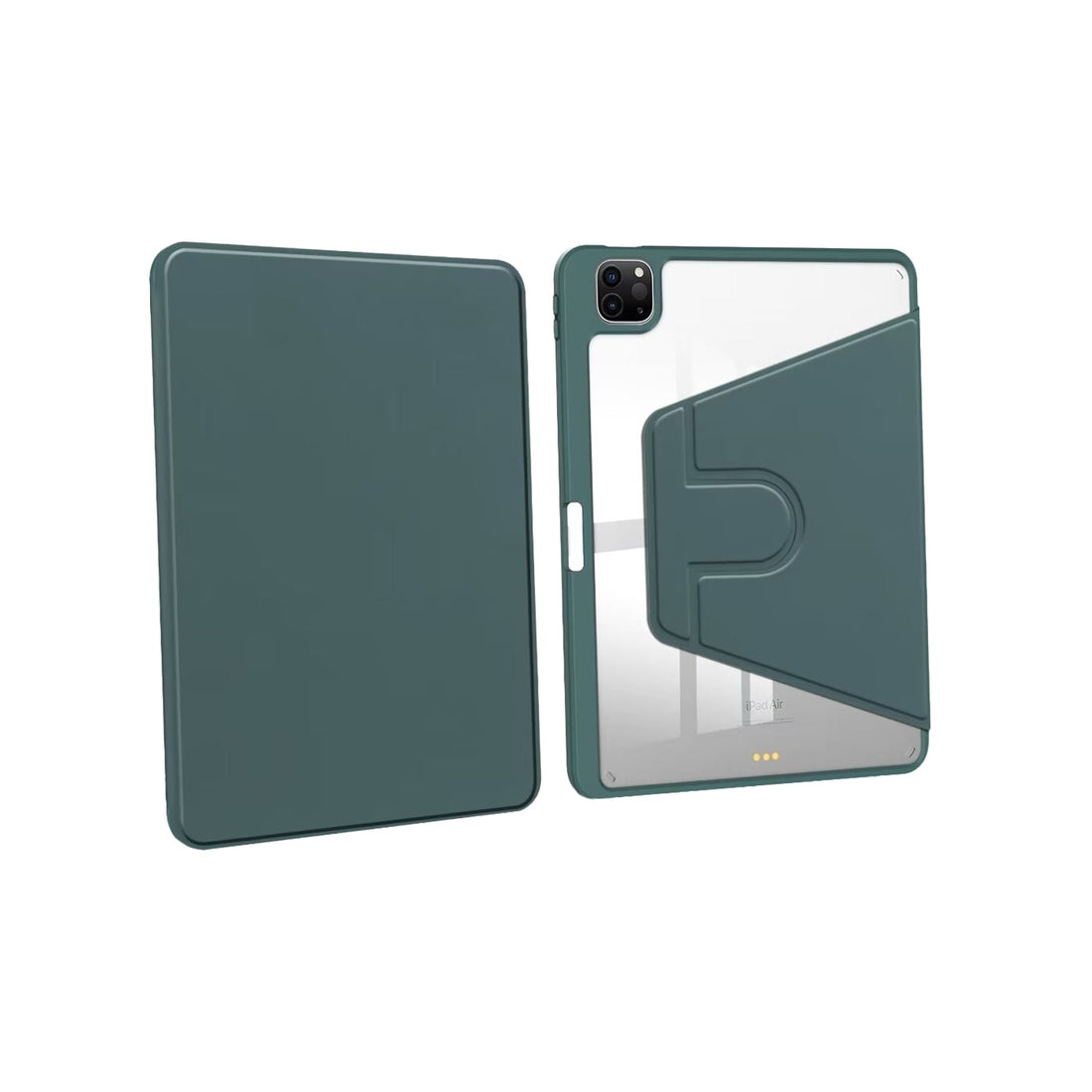 PU Leather Protective Case For Apple iPad Pro 11 inch (2024) Midnight Green