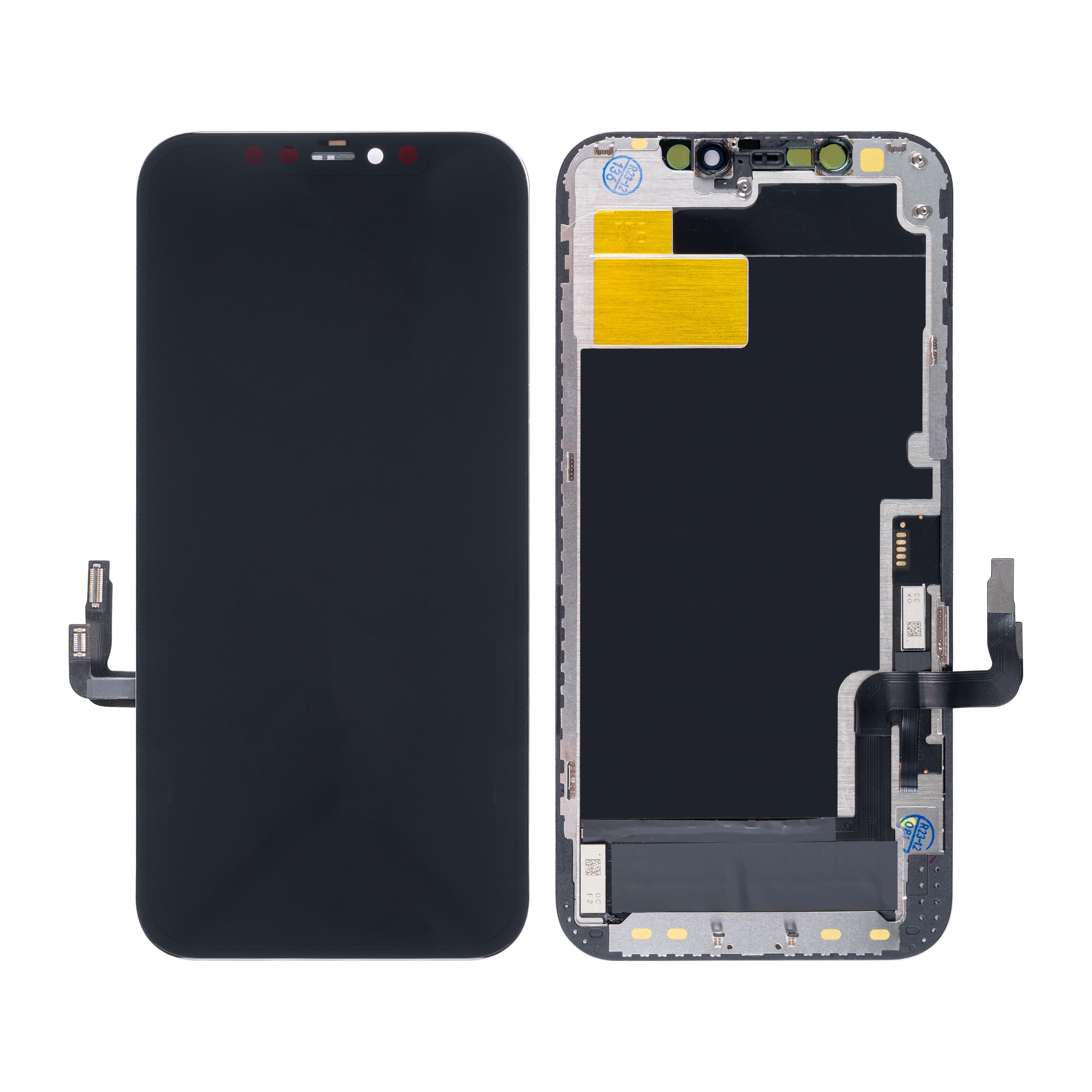Para Apple iPhone 12. 12 Pro Ecrã E Digitalizador In-Cell Sem Chip IC