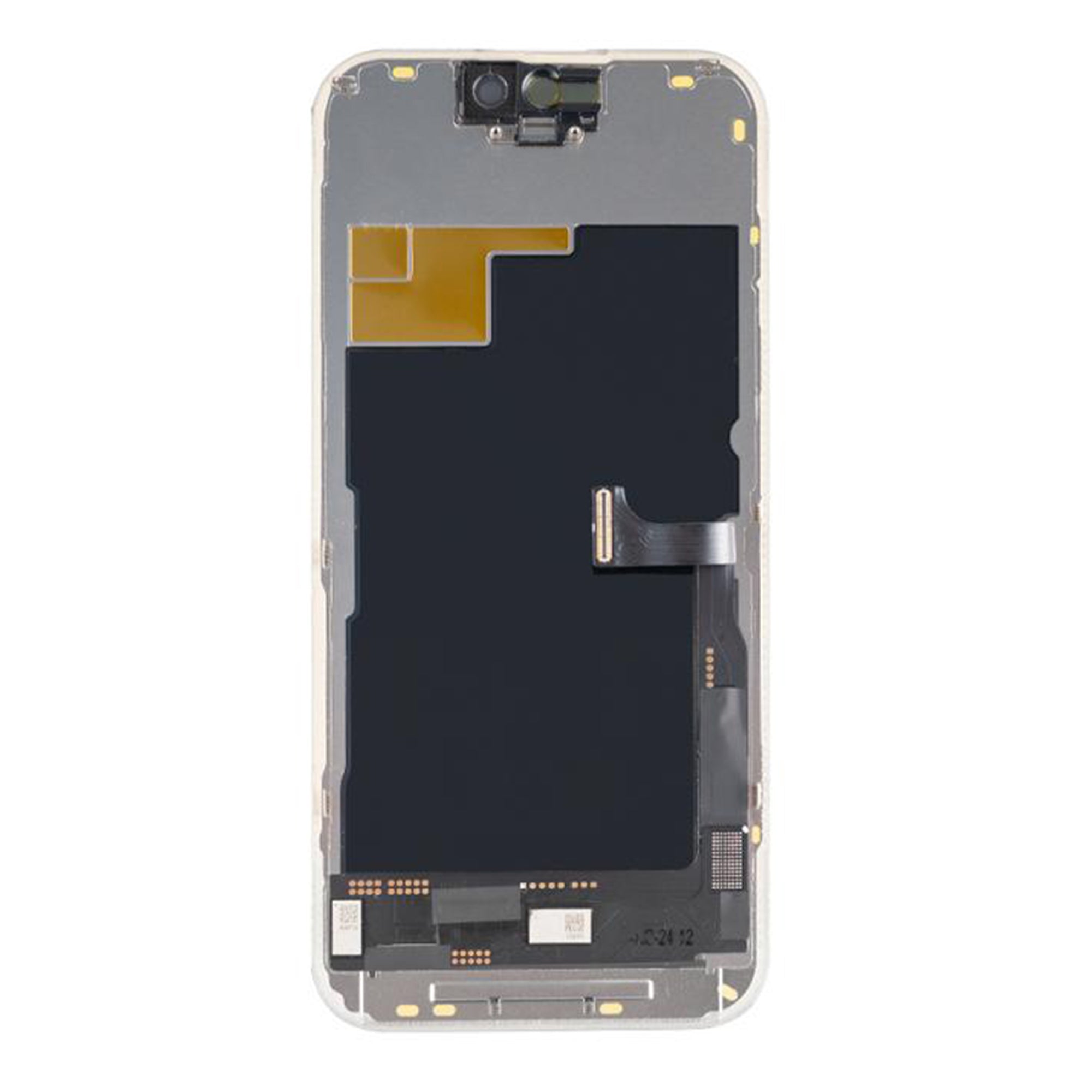 شاشة وبطارية PIXDURA لجهاز Apple iPhone 15 Pro Display And Digitizer Hard-OLED Premium (IC قابلة للإزالة) (90 هرتز)