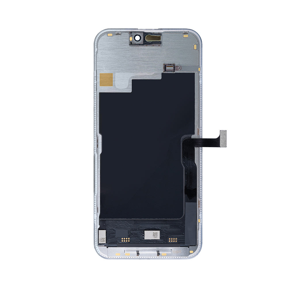 PIXDURA For Apple iPhone 15 Pro Max شاشة عرض ومحول رقمي سوفت-أوليد بريميوم (IC قابل للإزالة) (120 هرتز)
