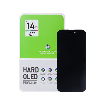 PIXDURA Para Apple iPhone 14 Pro Ecrã E Digitalizador Hard-OLED Premium (IC Removível)