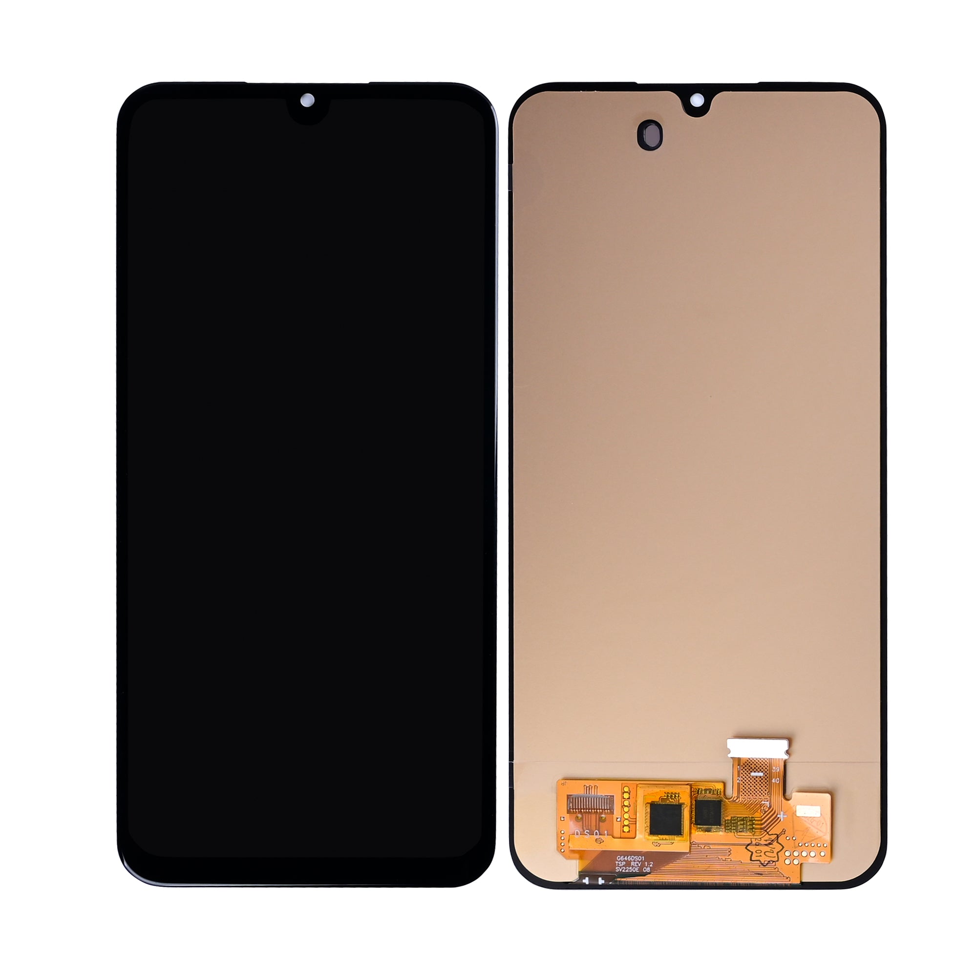 Samsung Galaxy M34 5G M346B Ecrã e Digitalizador Sem Aro Preto Soft-OLED