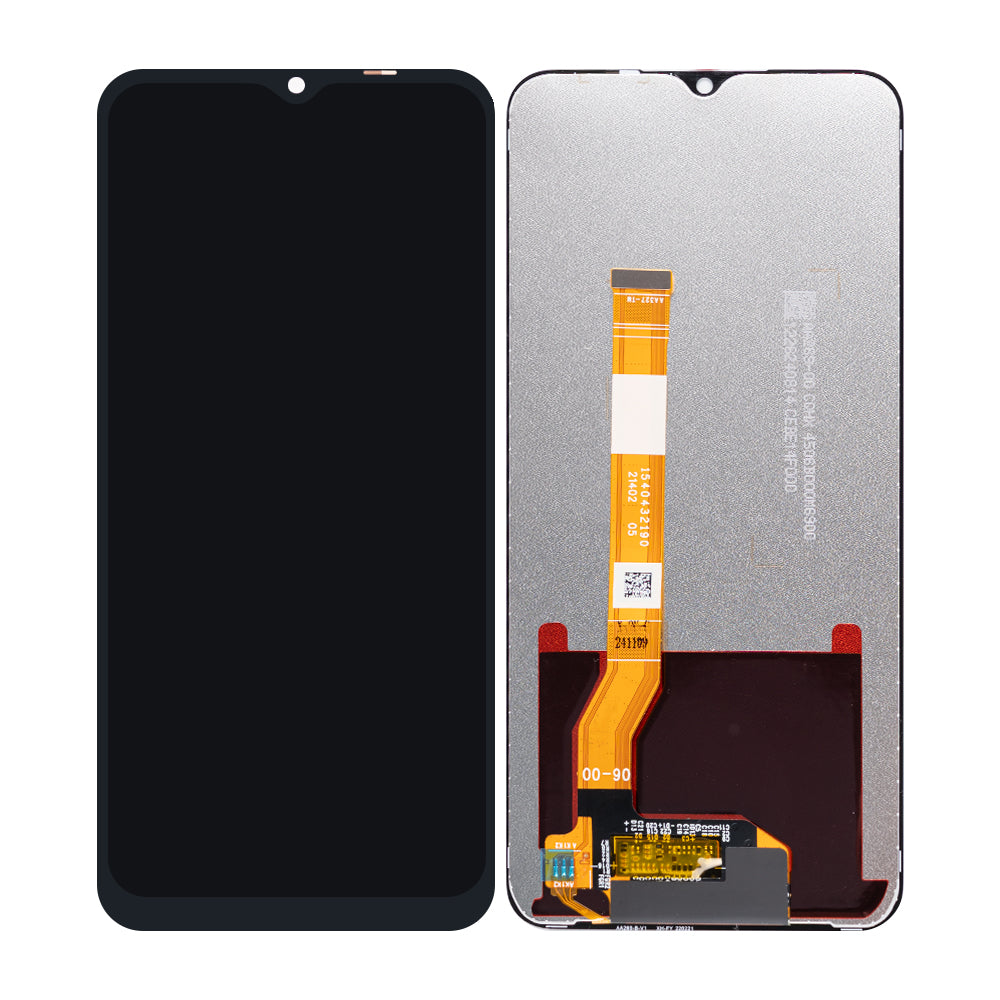 Realme C35. Narzo 50A Prime Display And Digitizer Without Frame Black OEM