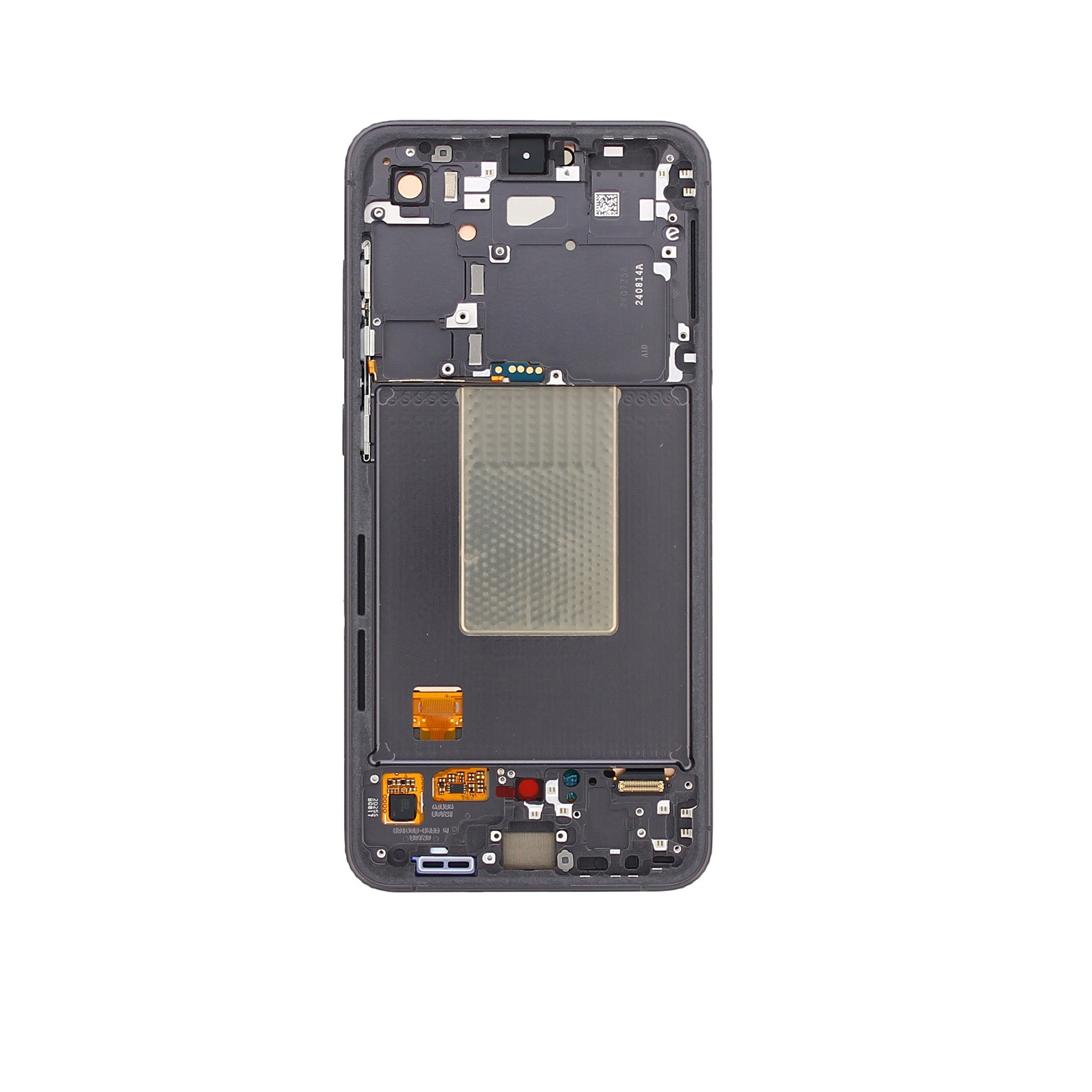 شاشة وديجيتالايزر Samsung Galaxy S24 FE S721B مع إطار، أسود، حزمة خدمة