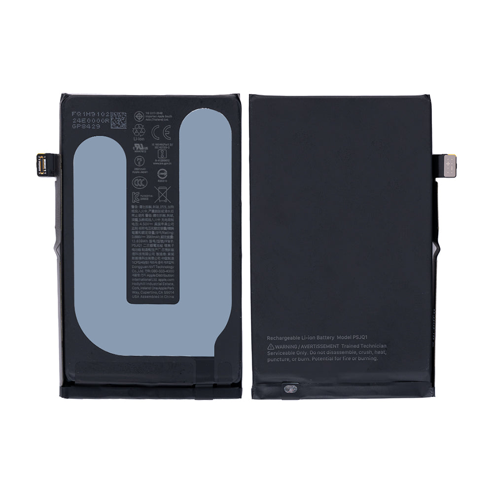 For Apple iPhone 16 Battery With TI-Chip OEM