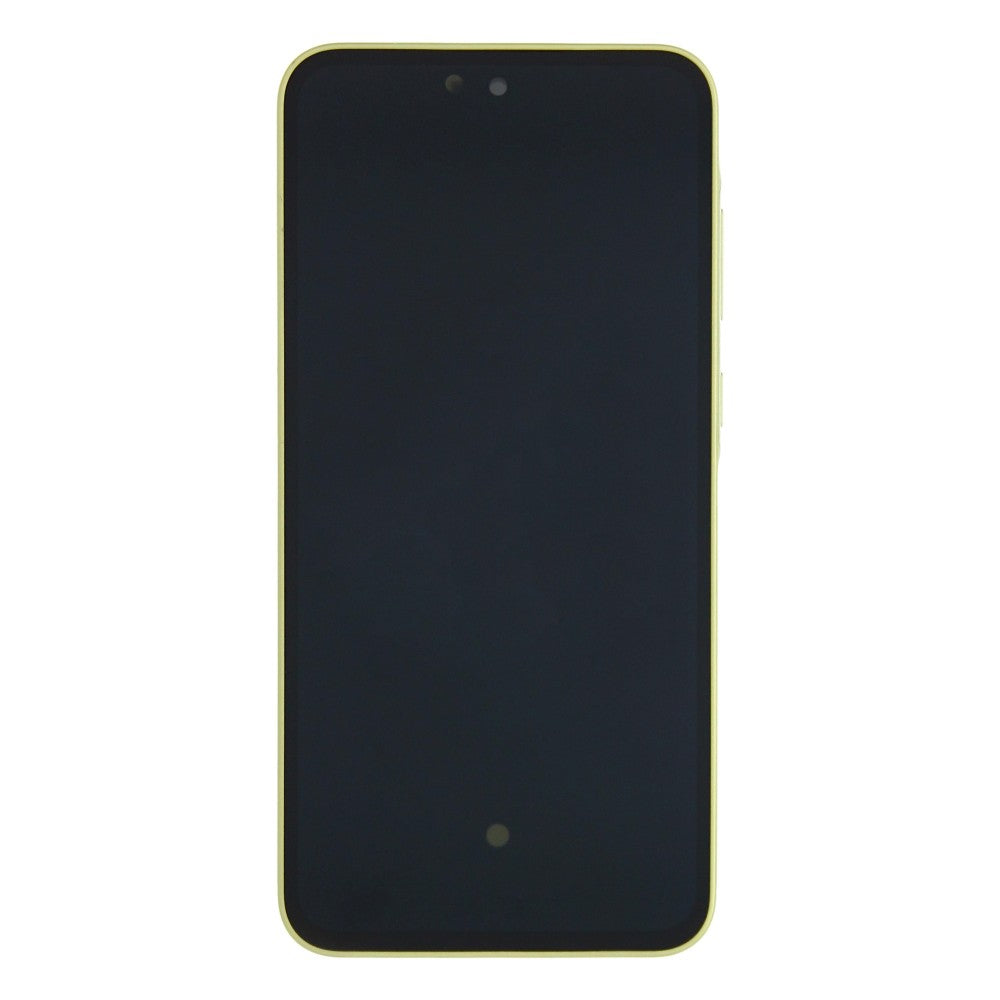 Samsung Galaxy A35 A356B Ecrã e Digitalizador com Moldura Limão Pré-Montado