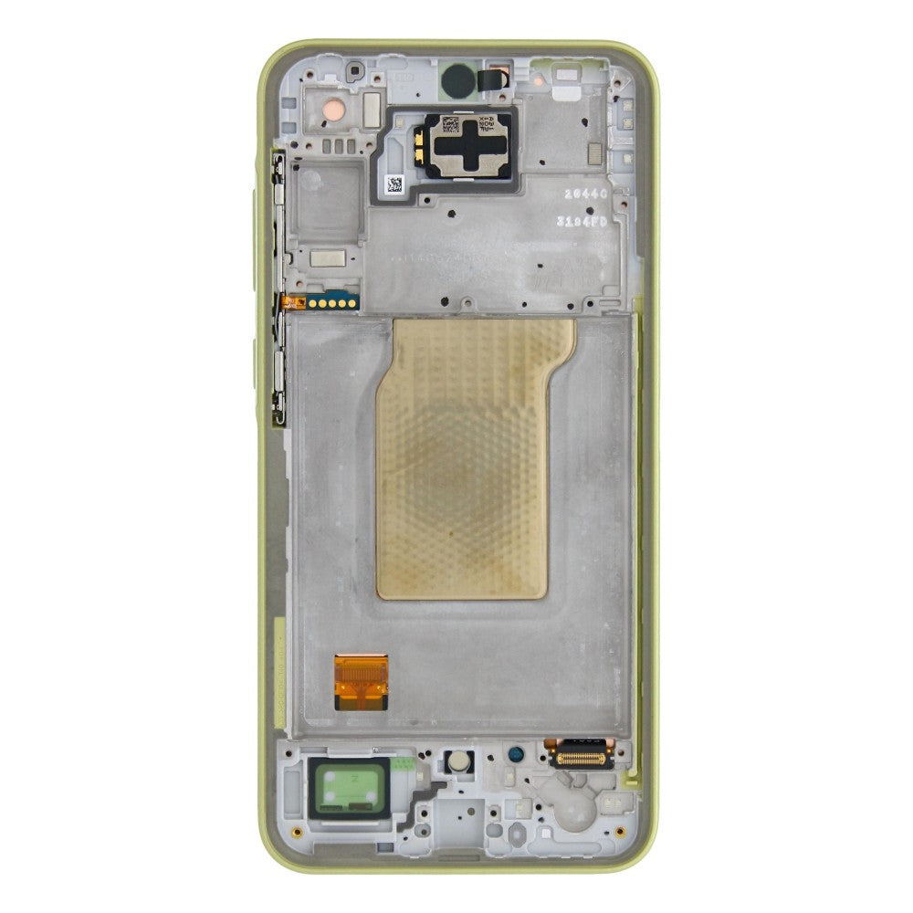Samsung Galaxy A35 A356B Ecrã e Digitalizador com Moldura Limão Pré-Montado