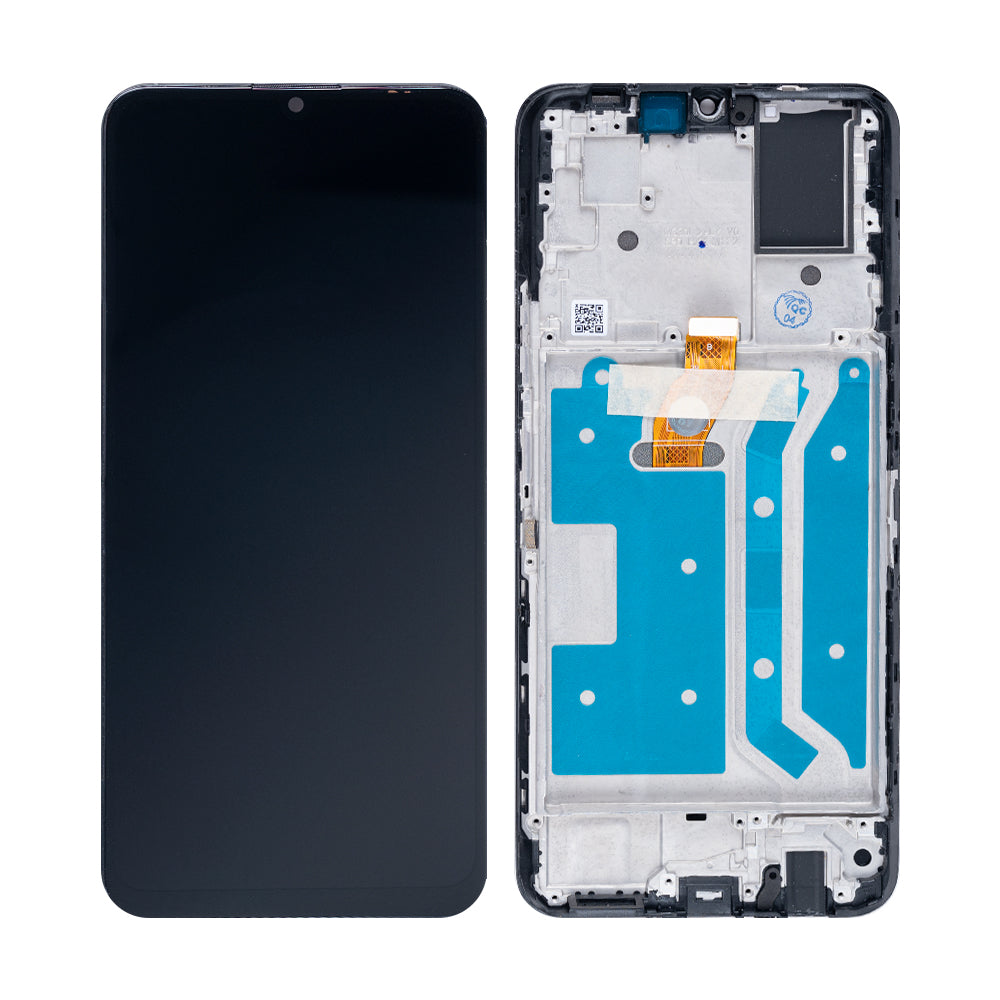 Honor X7 Ecrã e Digitalizador com Chassi Preto OEM