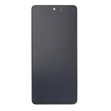 Samsung Galaxy M52 5G M526B Display And Digitizer With Frame Blazing Black Soft-OLED