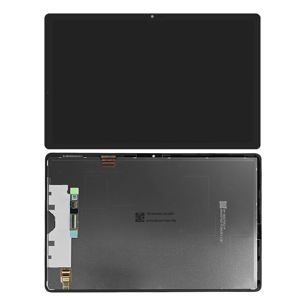 Samsung Galaxy Tab S9 FE X510. شاشة وجهاز رقمي X516 بدون إطار، حزمة خدمة باللون الأسود