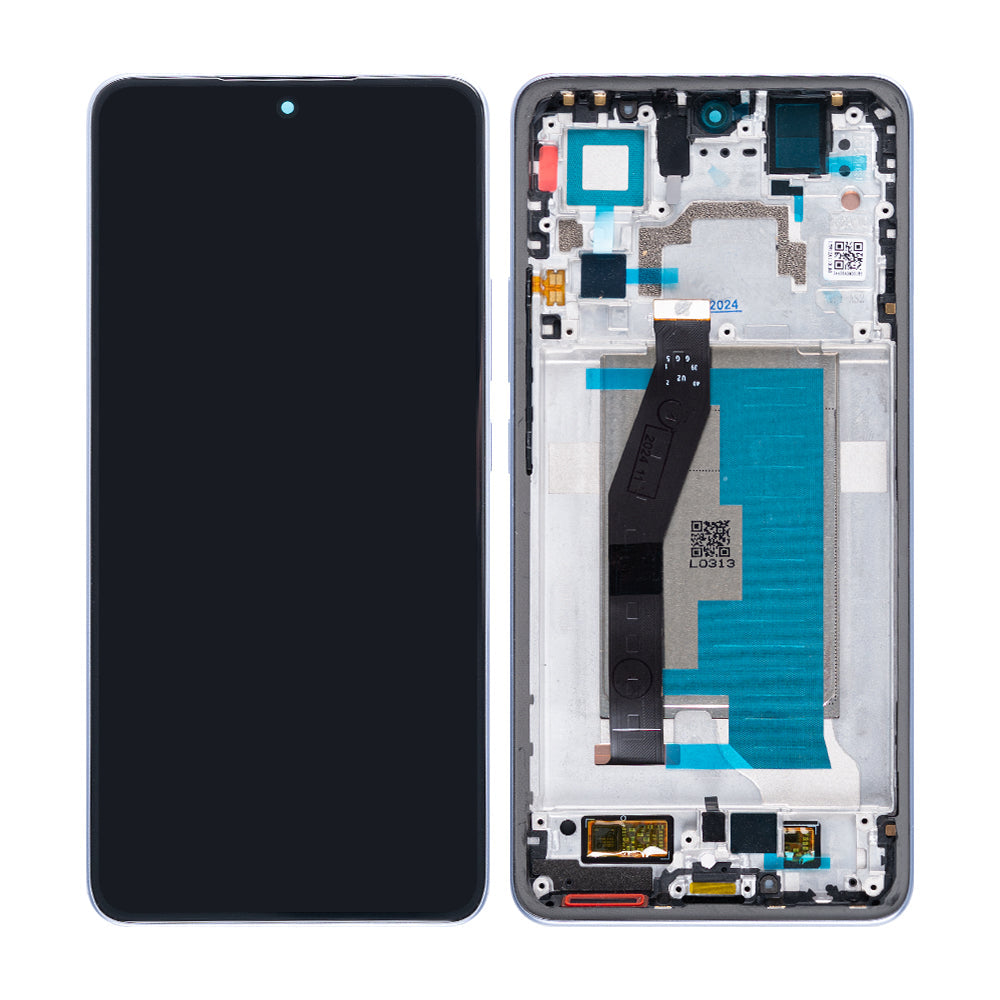 Ecrã e Digitalizador Xiaomi 14T com Aro Azul Titã OEM