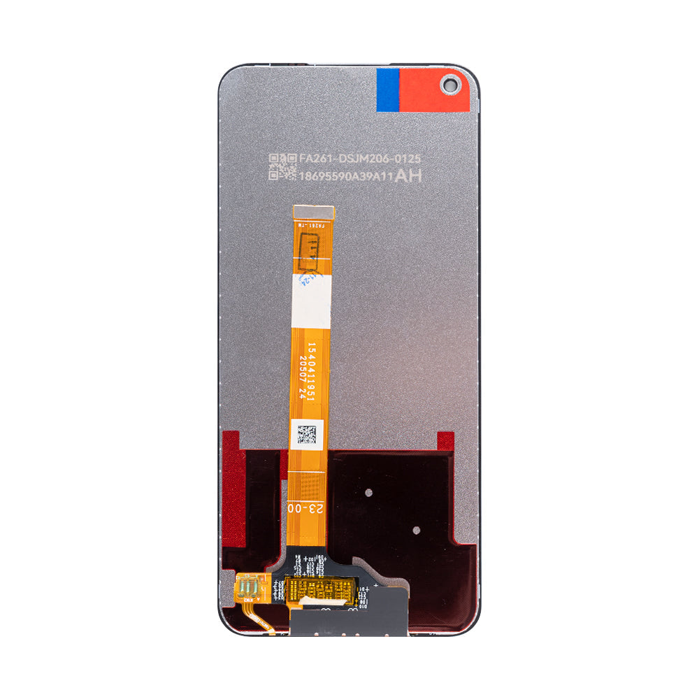 شاشة OnePlus Nord N200 5G مع محول رقمي (ديجتايزر) بدون إطار، أسود، قطعة أصلية