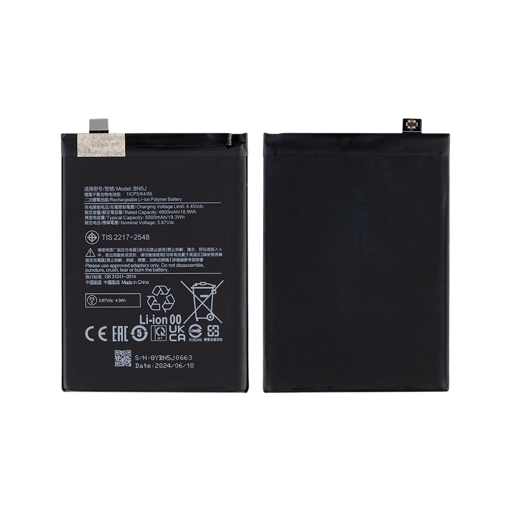 بطارية Xiaomi Poco X5 و Redmi Note 12 5G (BN5J) أصلية
