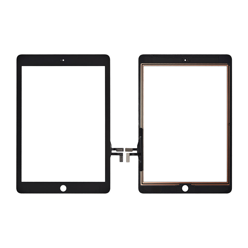 Para Apple iPad Air (2013). iPad 5 (2017) Digitalizador 9,7 polegadas Preto Recondicionado