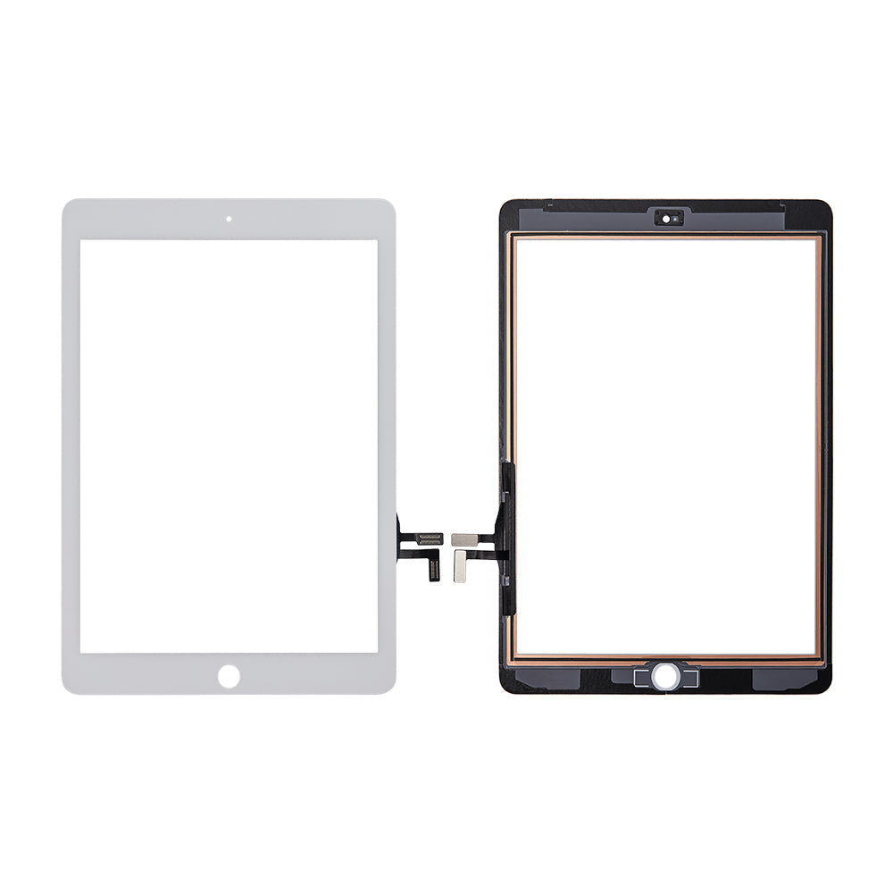 Para Apple iPad Air (2013). iPad 5 (2017) 9.7 polegadas Digitalizador Branco Retirado