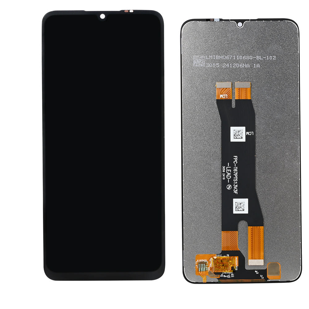 Ecrã e Digitalizador ZTE Blade A55 sem Moldura Preto OEM