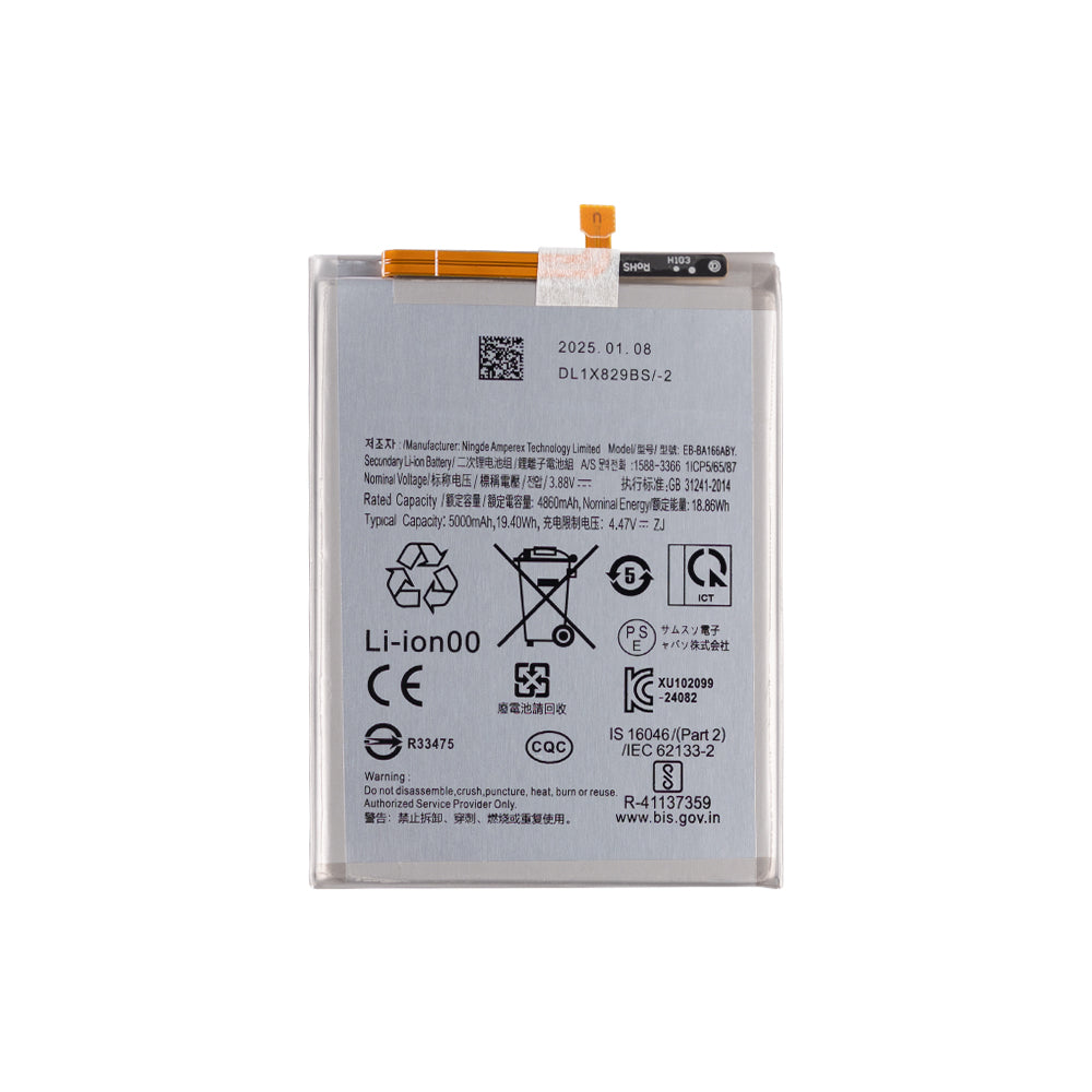 Samsung Galaxy A16 4G A165F. A16 5G A166B Battery EB-BA166ABY OEM