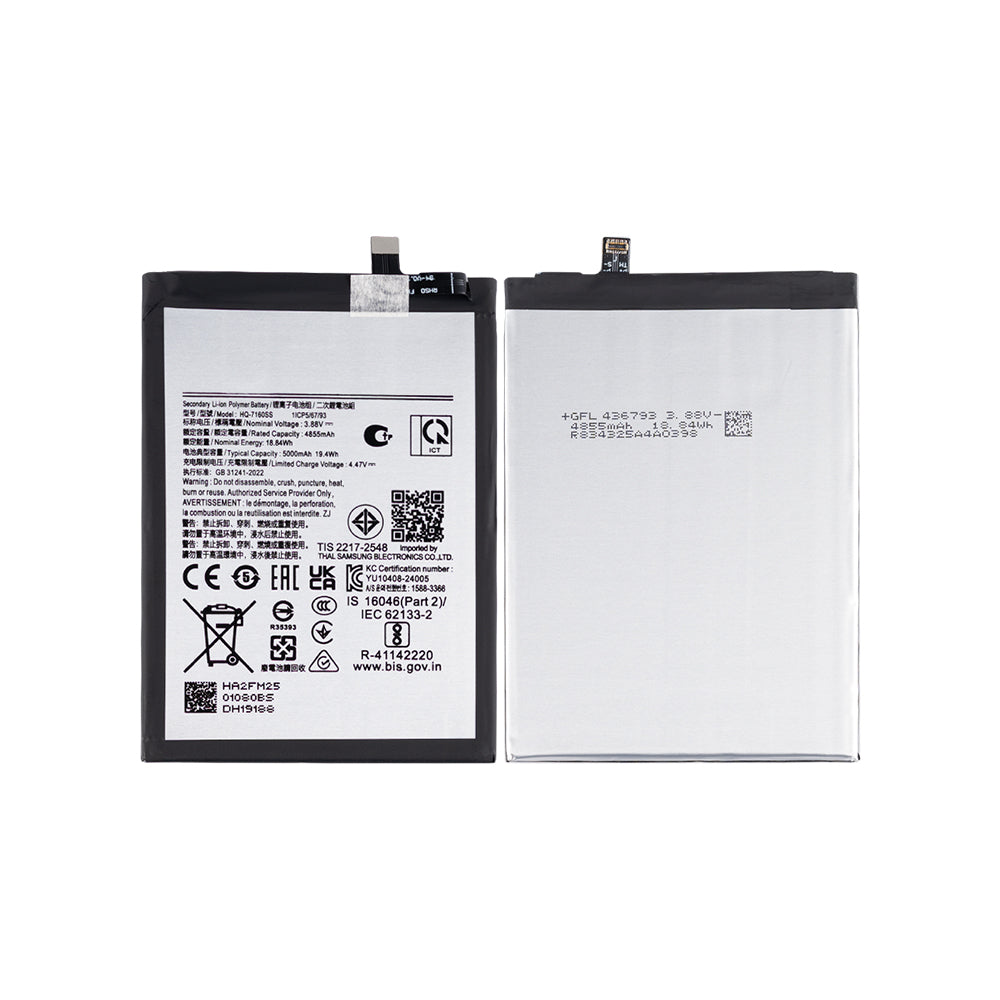 بطارية سامسونج جالاكسي A06 4G A065F. 5G A066B. A07 4G A075F. 5G A076B HQ-7160SS أصلية