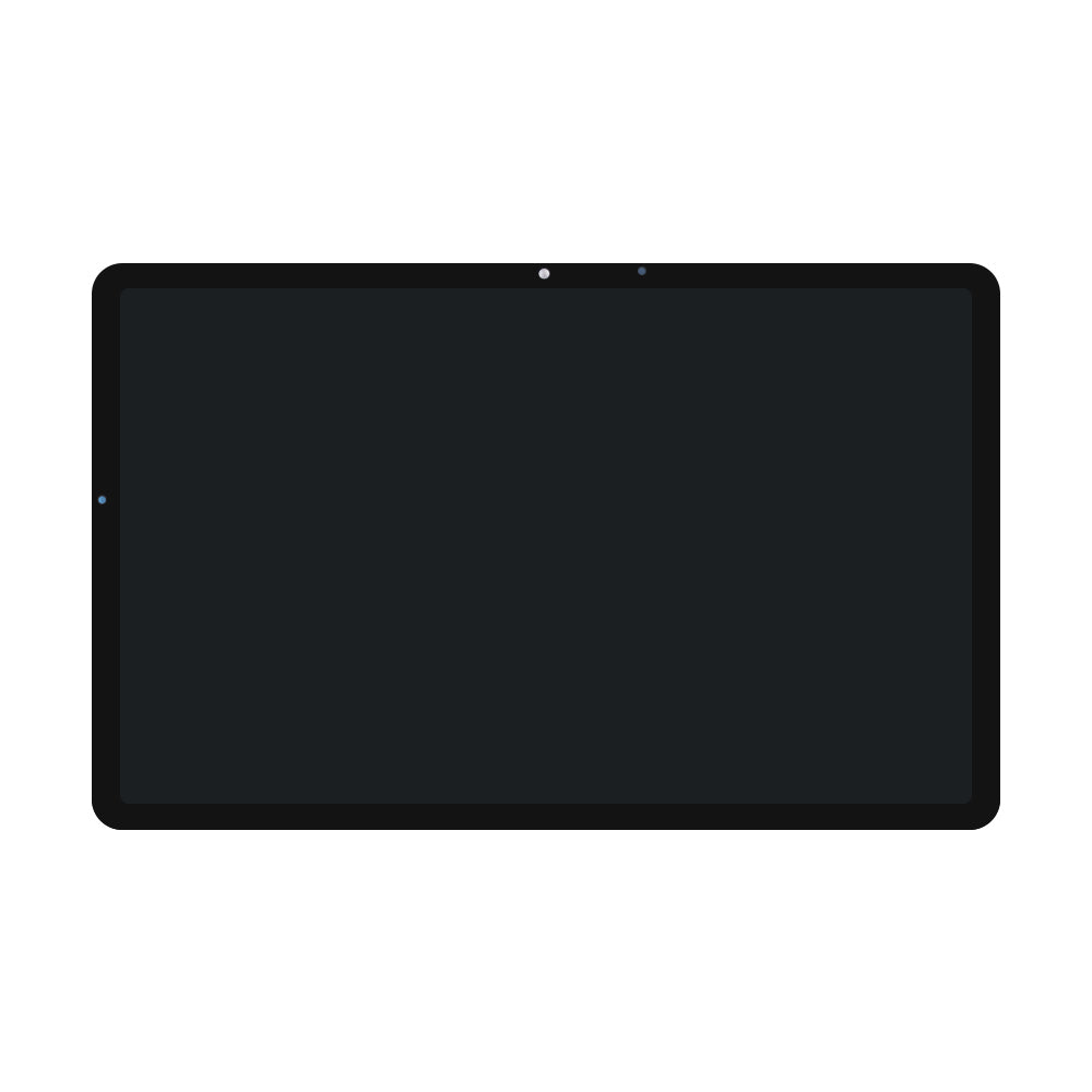 Samsung Galaxy Tab S8 X700. Ecrã e Digitalizador X706 sem Moldura Preto OEM