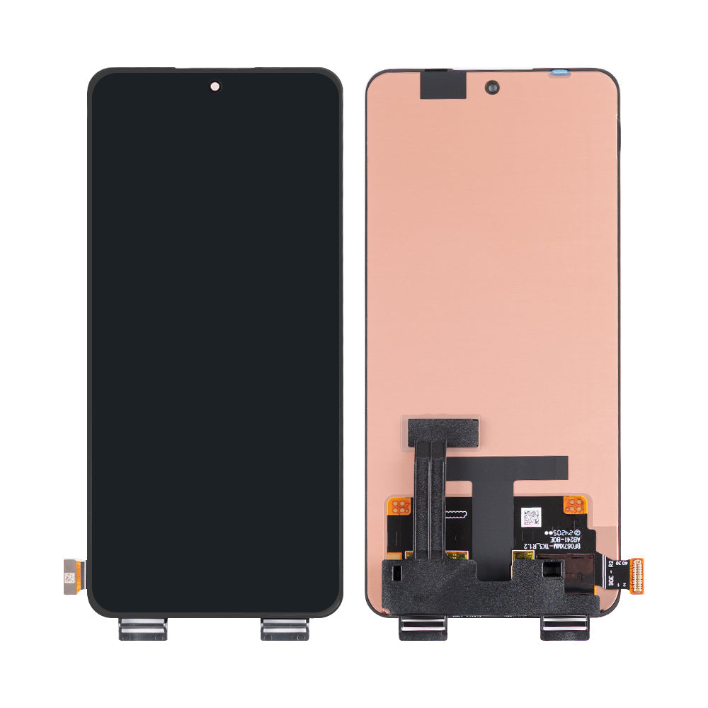 شاشة عرض Realme GT Neo 3 ومحول رقمي بدون إطار أسود (جودة تصنيع أصلية - OEM)