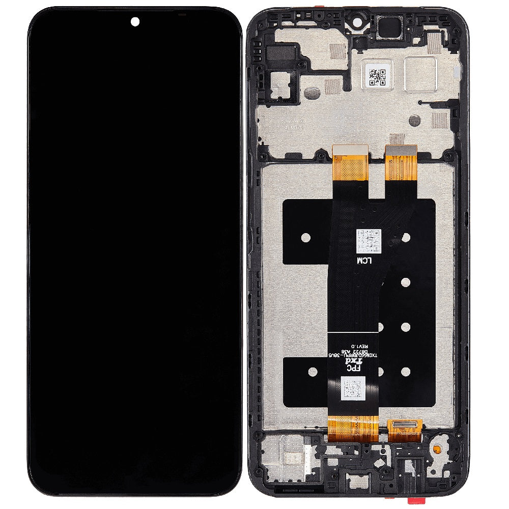 Samsung Galaxy A14 5G A146P Display And Digitizer With Frame Black OEM