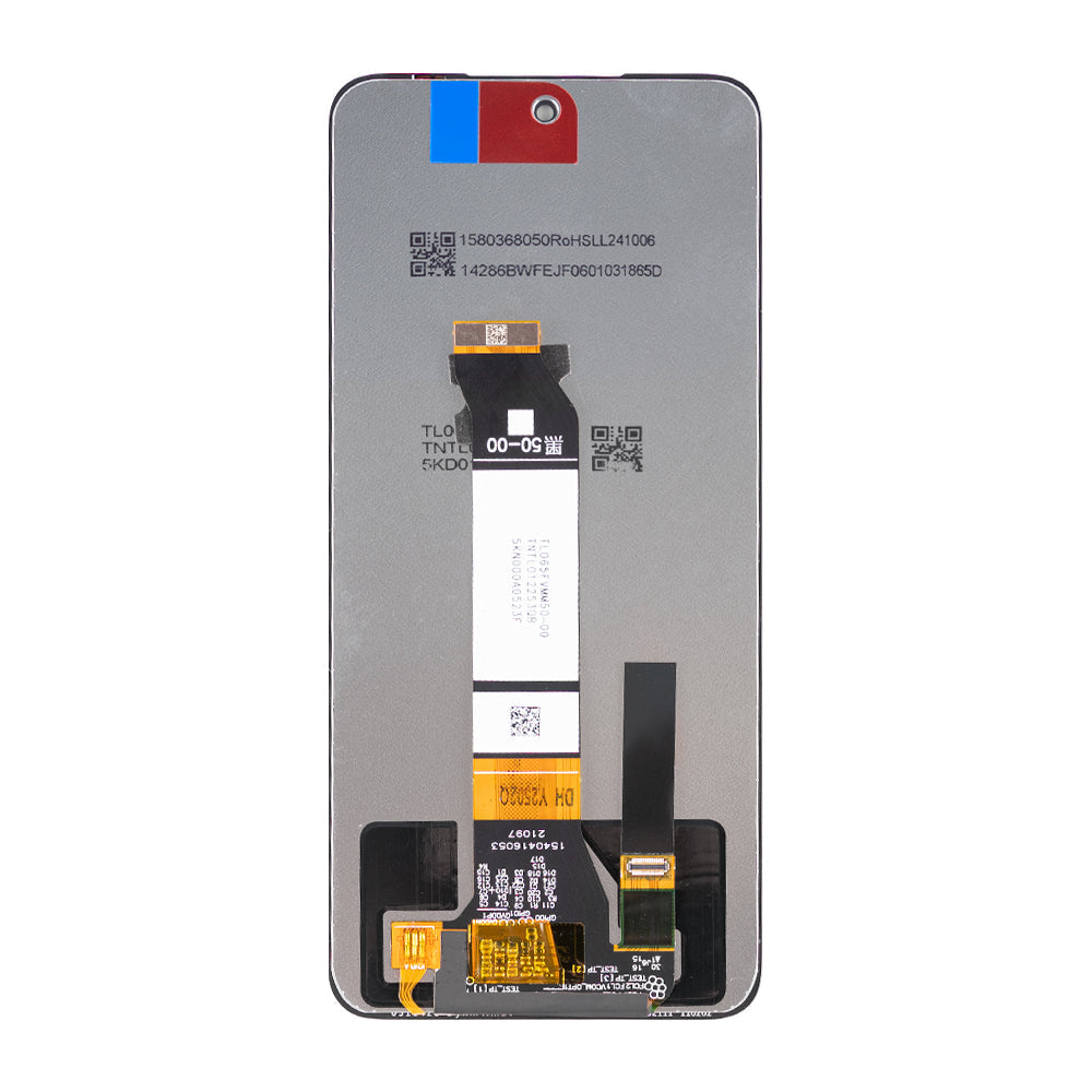شاشة وديجتايزر بدون إطار باللون الأسود لهاتف شاومي ريدمي نوت 10 5G وبوكو M3 برو 5G (جودة OEM)