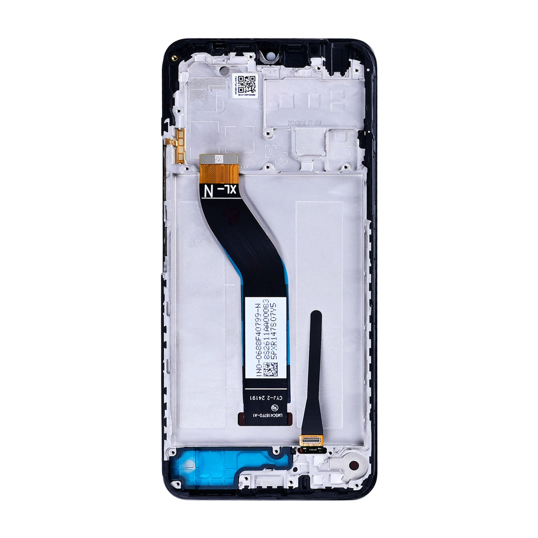 Xiaomi Redmi 14C 4G. 14C 5G. Poco C75. A3 Pro شاشة وديجيتال مع إطار أسود ليلي، حزمة خدمة