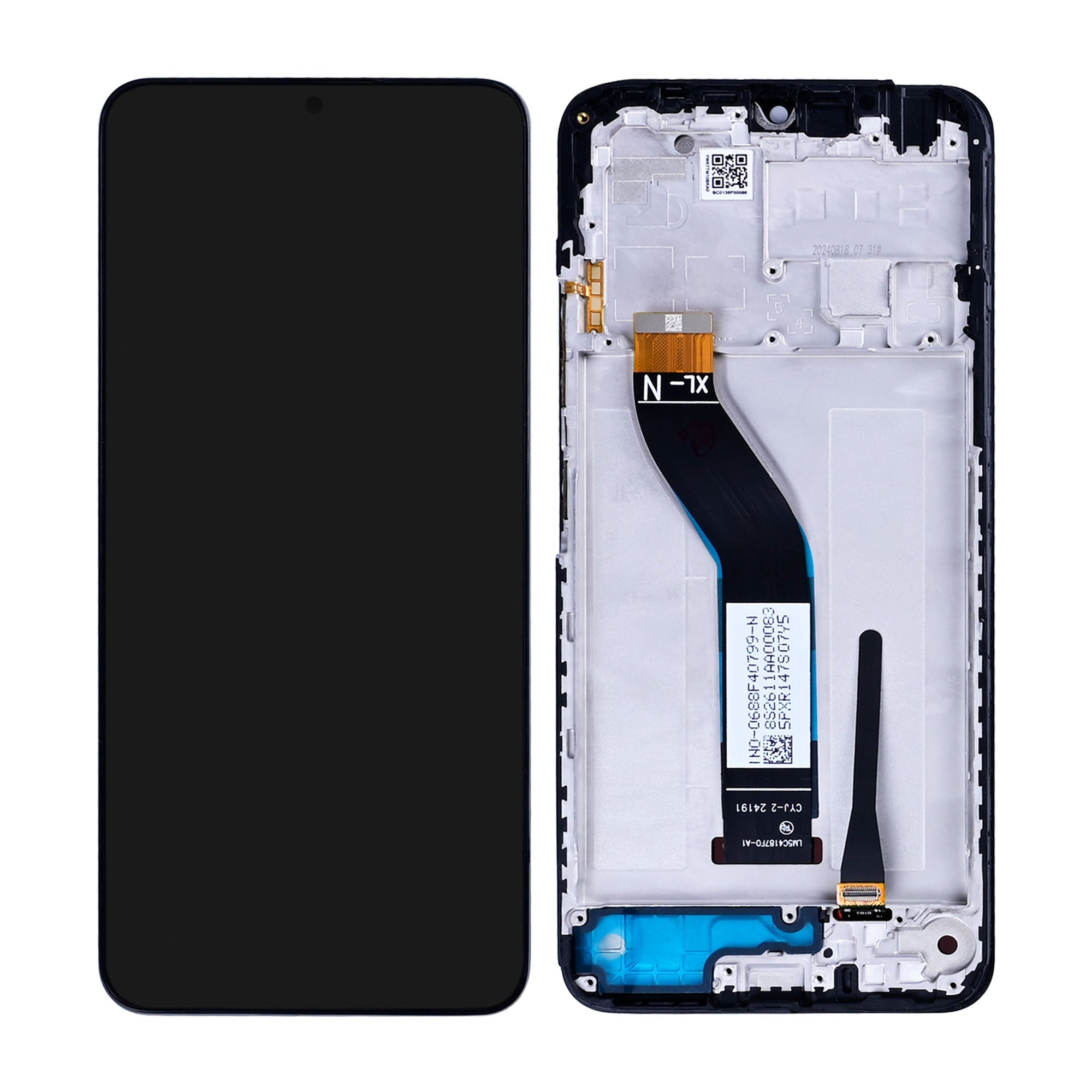 Xiaomi Redmi 14C 4G. 14C 5G. Poco C75. A3 Pro شاشة وديجيتال مع إطار أسود ليلي، حزمة خدمة