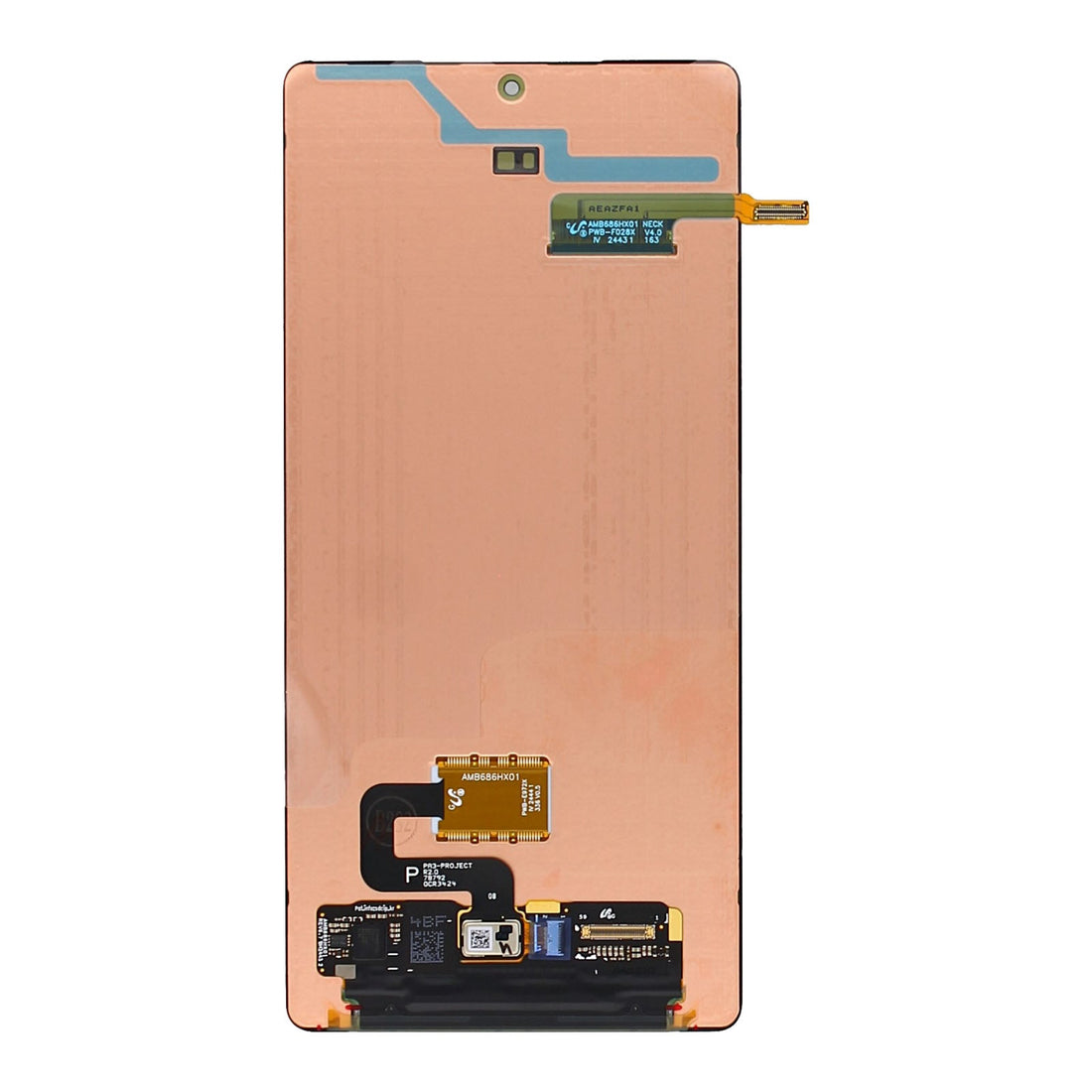 Samsung Galaxy S25 Ultra S938B Display And Digitizer Without Frame Black Service Pack