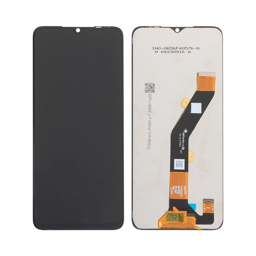 Ecrã e Digitalizador Sem Estrutura ZTE Blade A54 Preto OEM