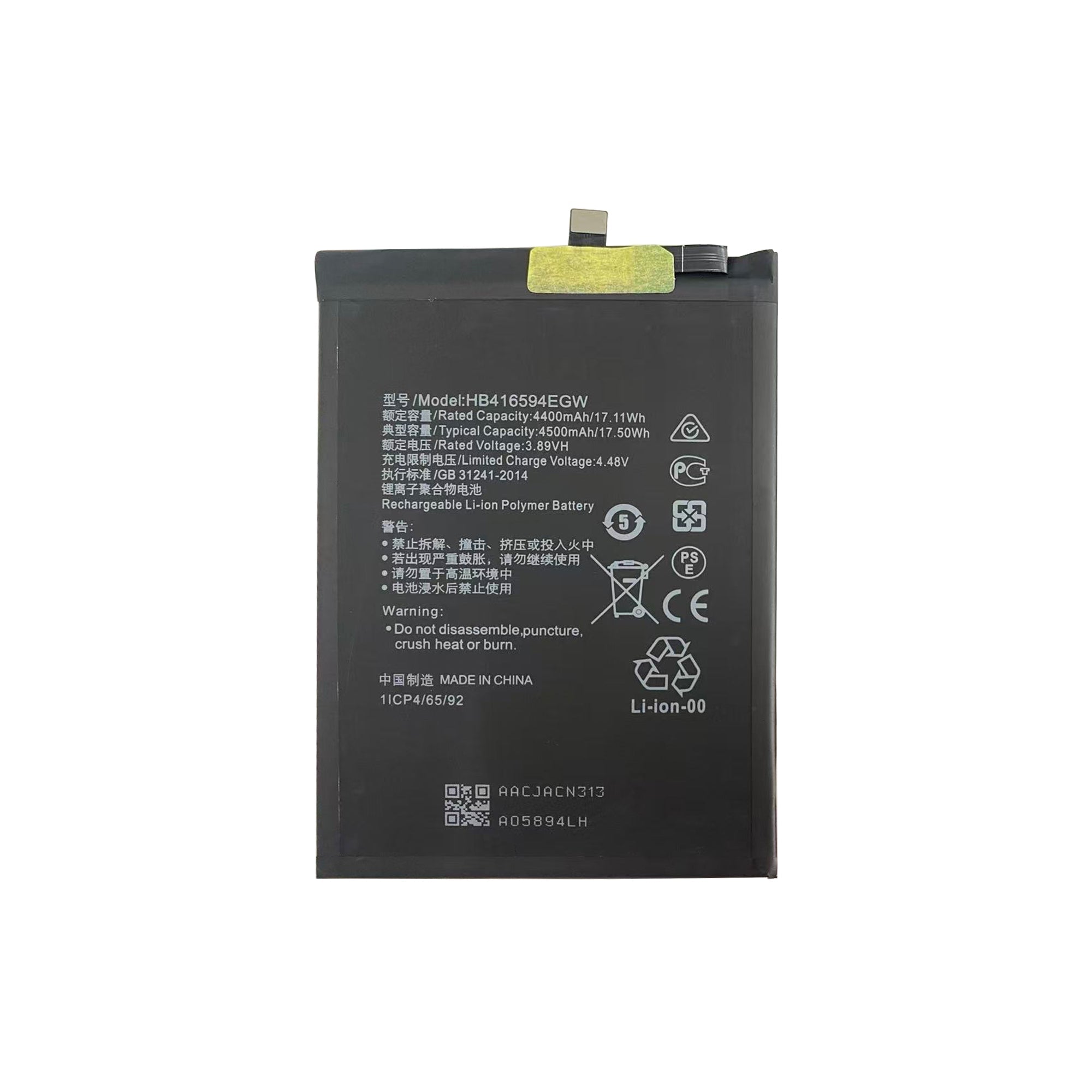 Honor 90 Lite. Honor X8a Battery HB416594EGW OEM