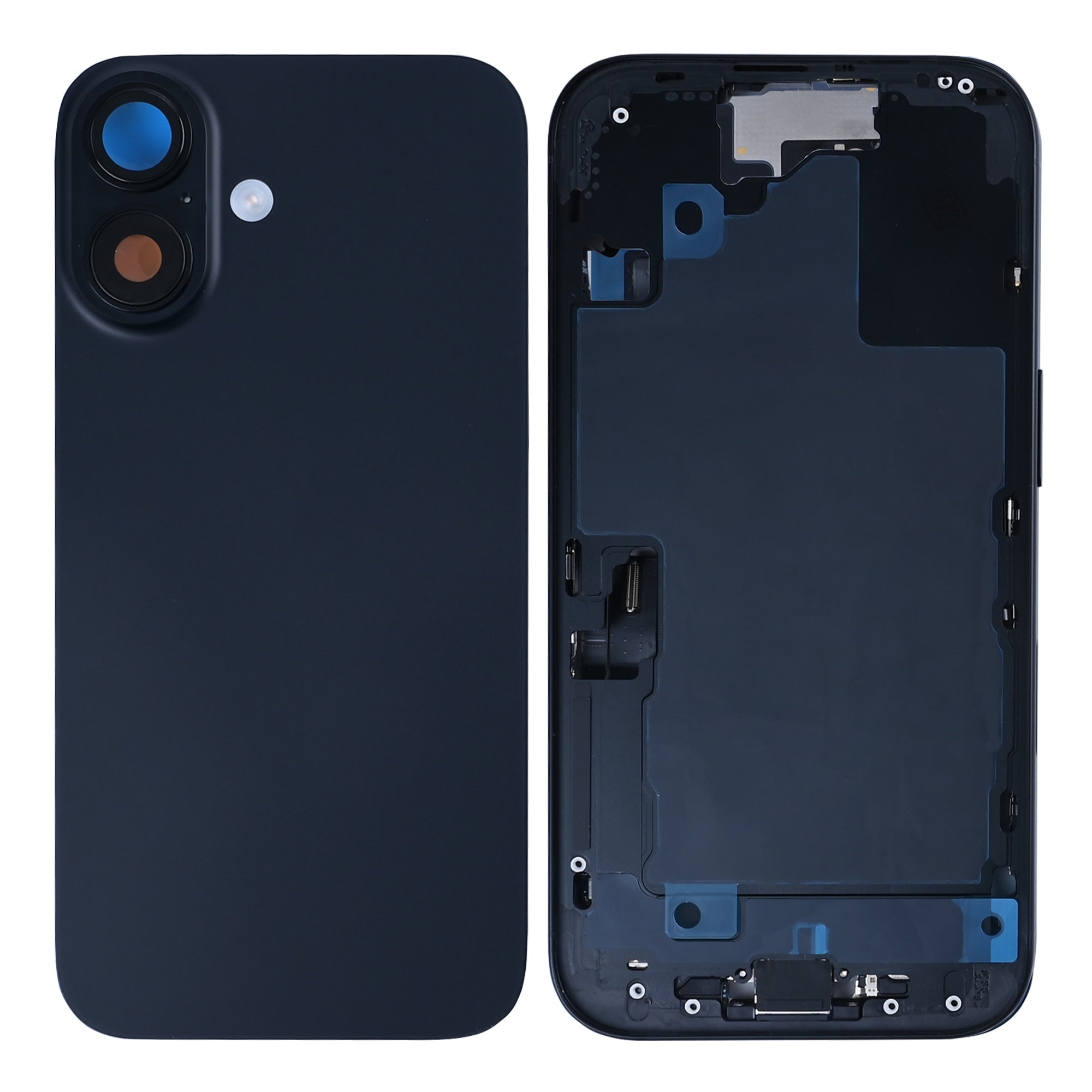 For Apple iPhone 16 Housing With Small Parts Black OEM