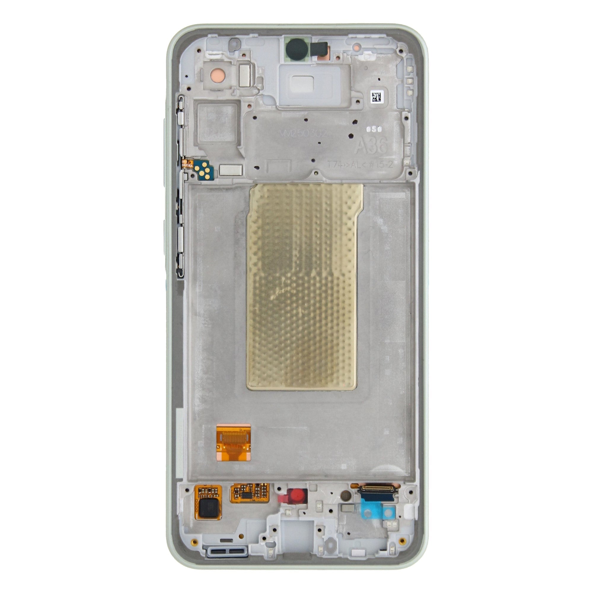 شاشة وديجتايزر لهاتف Samsung Galaxy A36 A366B مع إطار، خدمة ليمو (Lime Service Pack)
