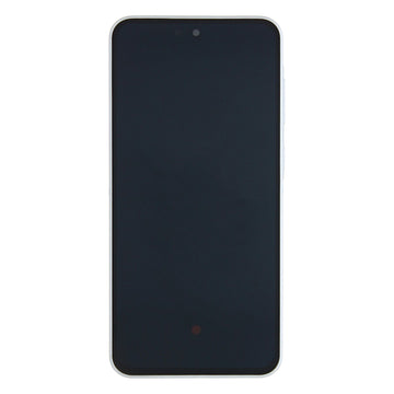 Ecrã e Digitalizador Samsung Galaxy A36 A366B com Aro Branco Service Pack
