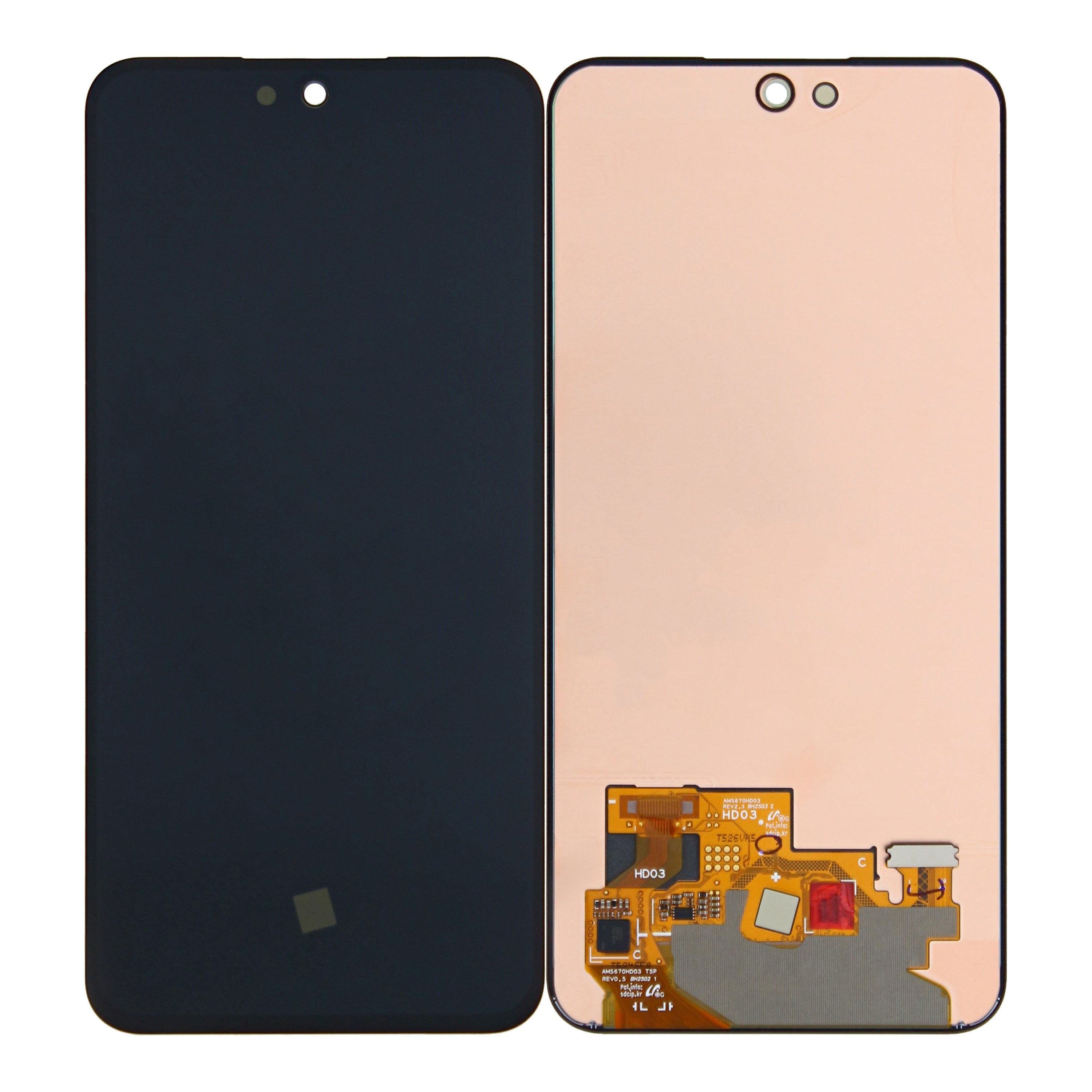 Samsung Galaxy A56 A566B. شاشة وديجيتال A36 A366B بدون إطار، أسود، حزمة خدمة