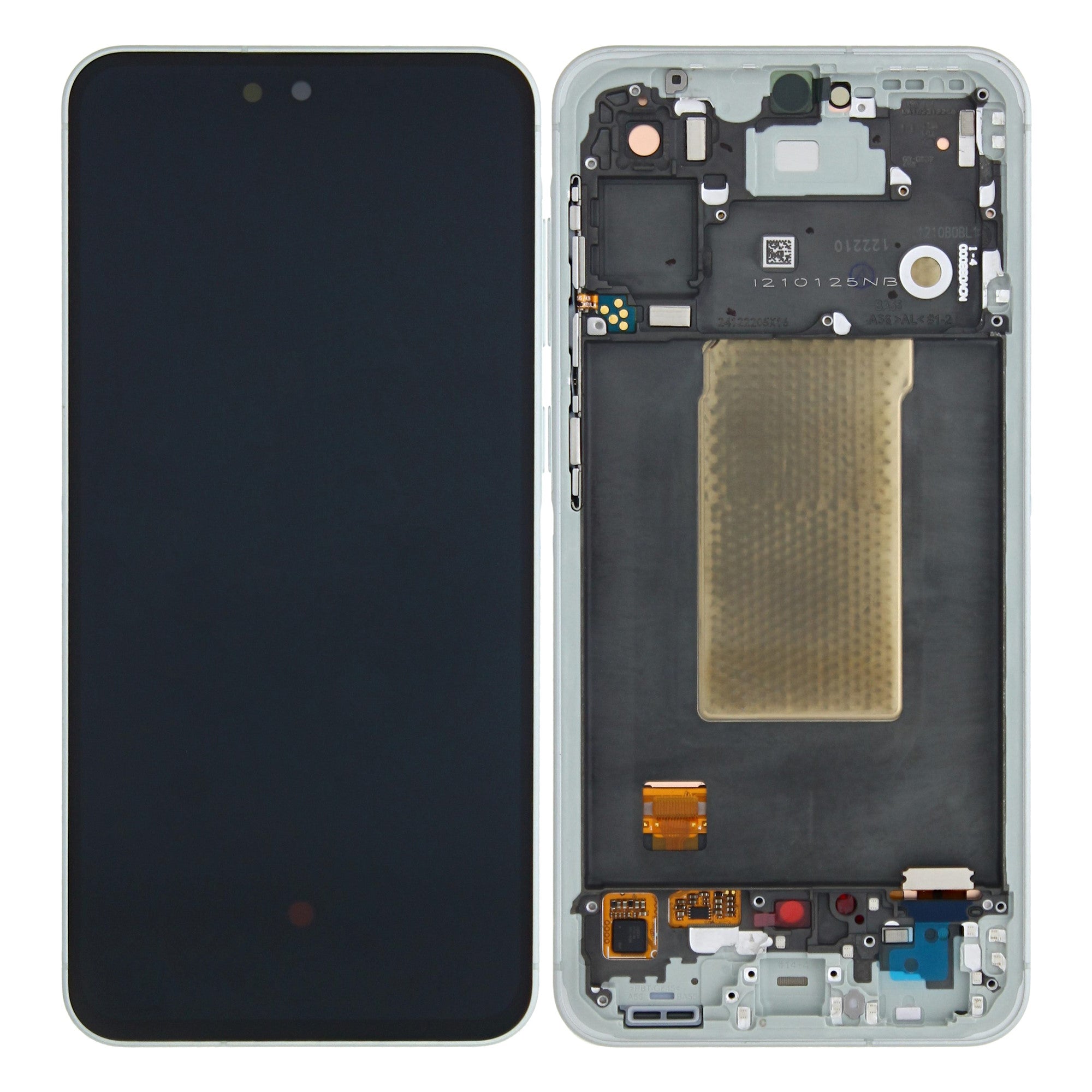 Samsung Galaxy A56 A566B Display And Digitizer With Frame Lightgray Pre-Assembled