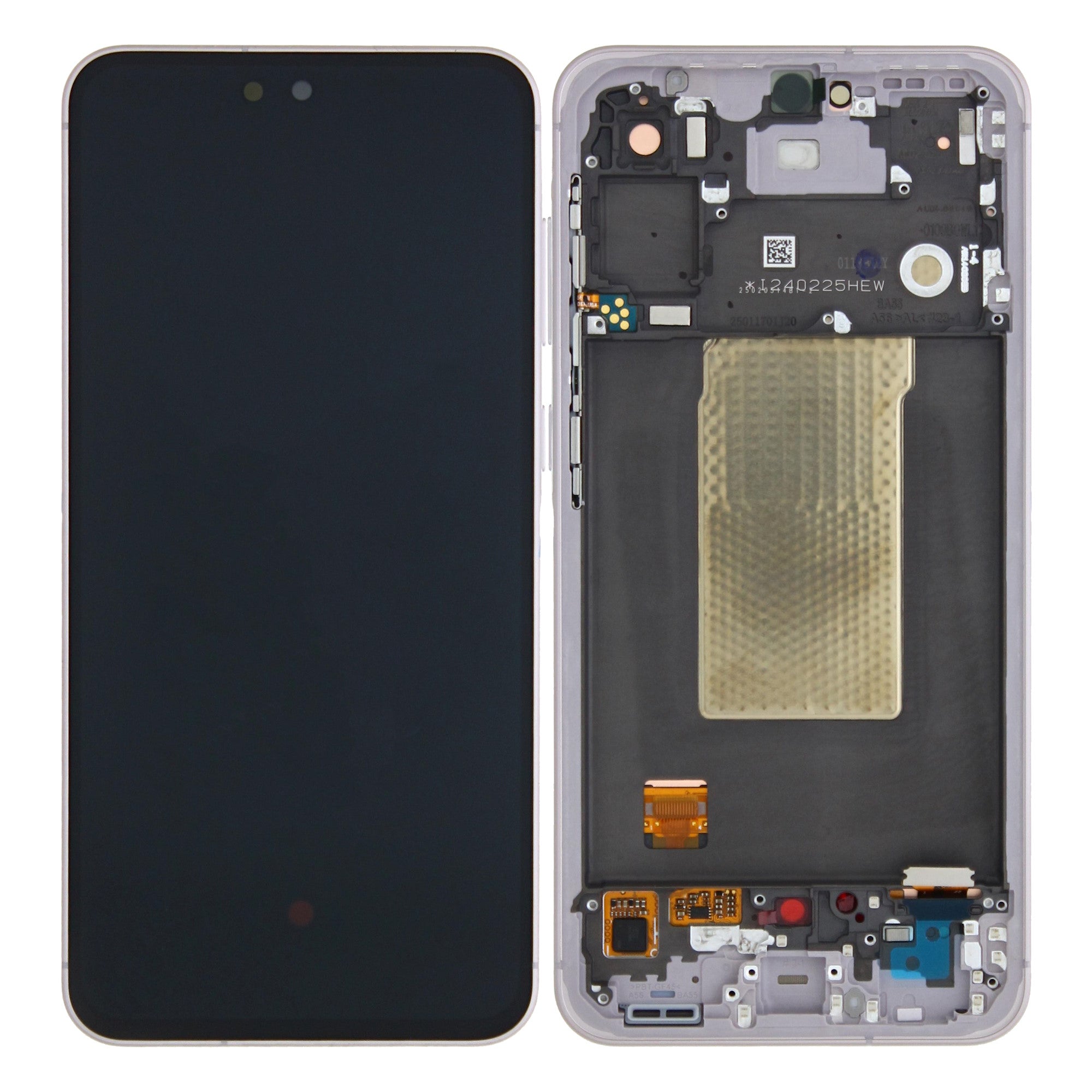 Samsung Galaxy A56 A566B Display And Digitizer With Frame Pink Pre-Assembled