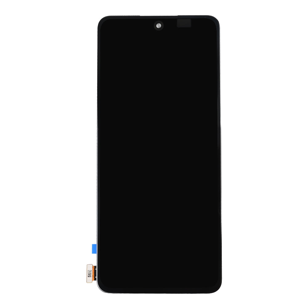 شاشة عرض جهاز أوبو رينو 12 إف 4G. رينو 12 إف 5G مع محول رقمي بدون إطار، لون أسود، تصنيع أصلي (OEM)