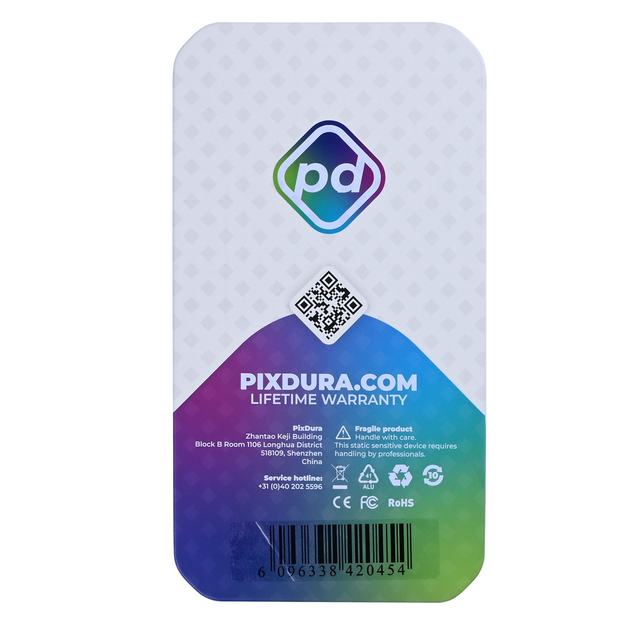 PIXDURA لهاتف آبل آيفون 16 برو ماكس شاشة لمس رقمية داخلية ممتازة (120 هرتز)